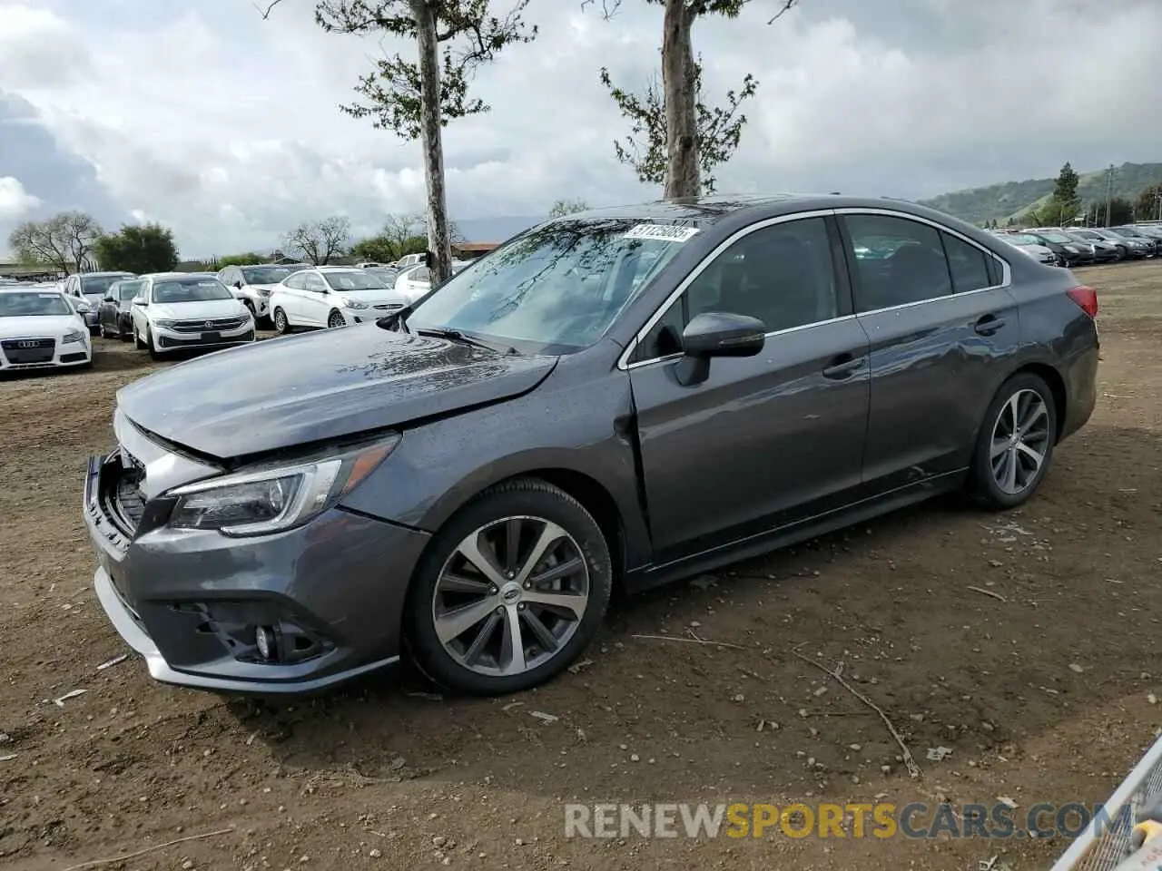 1 Photograph of a damaged car 4S3BNEN67K3009820 SUBARU LEGACY 2019