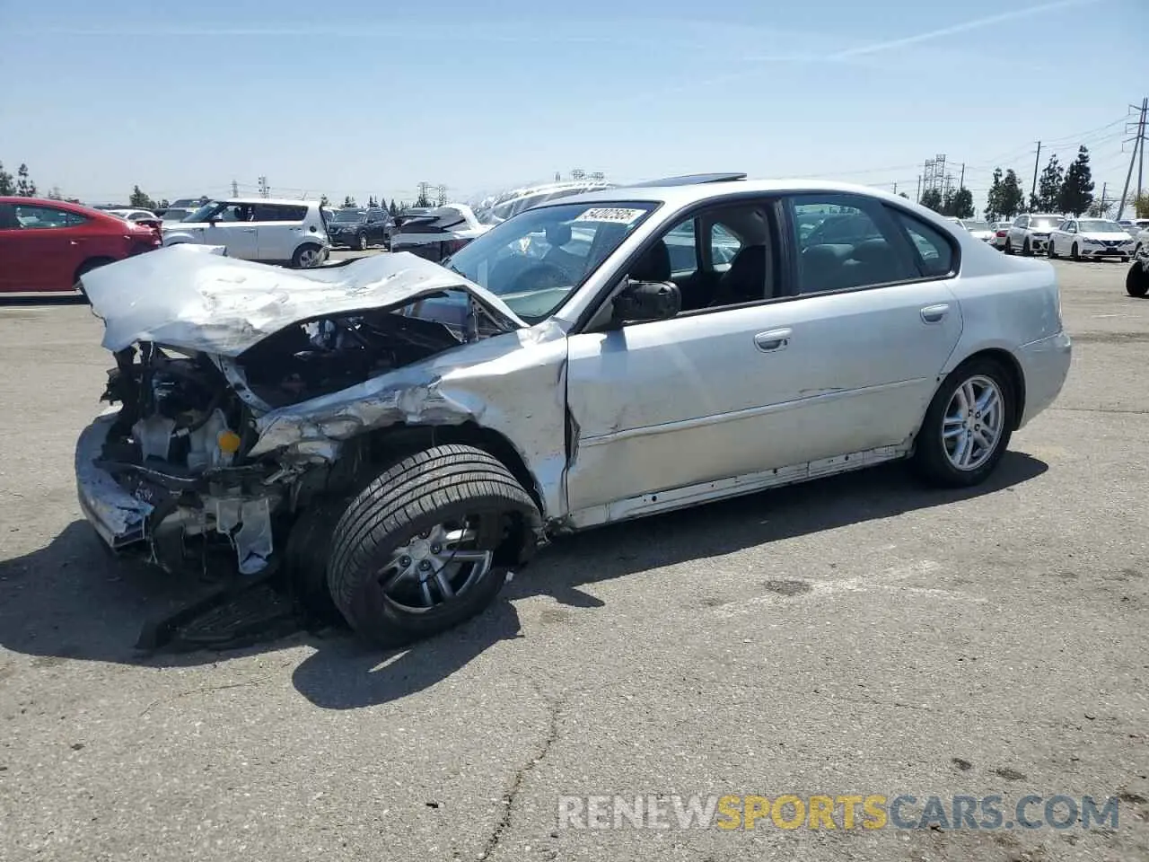 1 Photograph of a damaged car 4S3BL626157217138 SUBARU LEGACY 2020