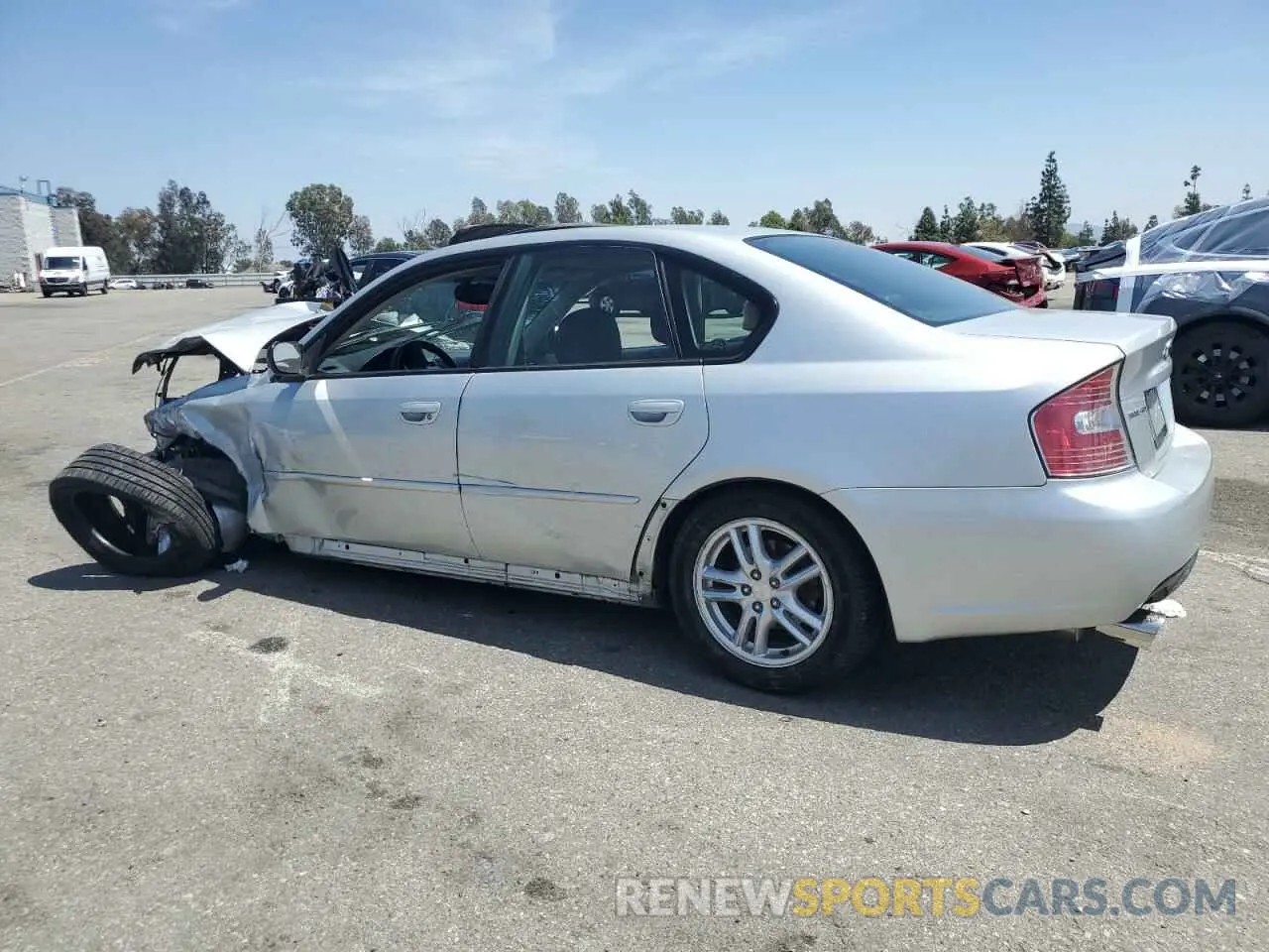 2 Photograph of a damaged car 4S3BL626157217138 SUBARU LEGACY 2020