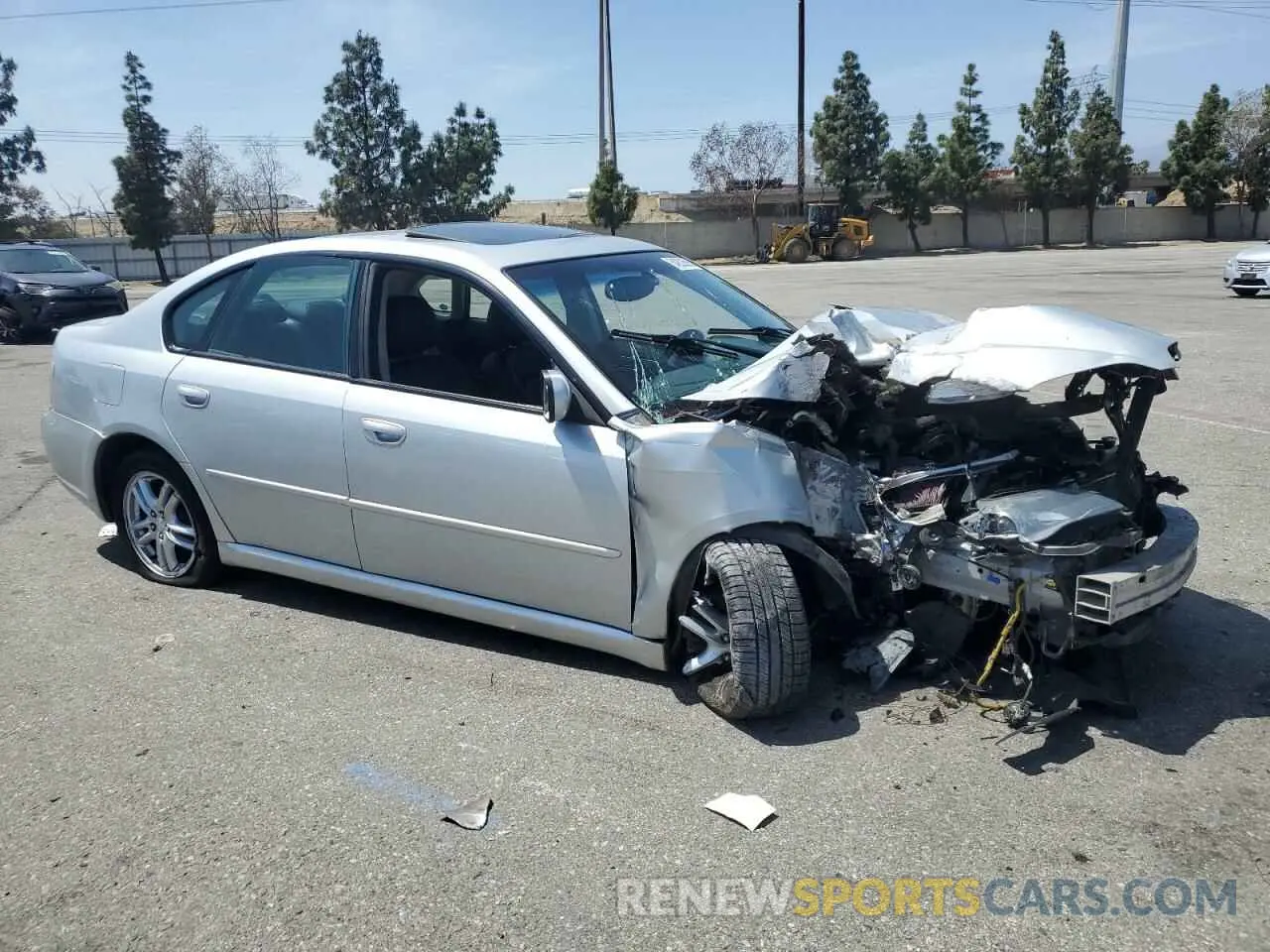 4 Photograph of a damaged car 4S3BL626157217138 SUBARU LEGACY 2020