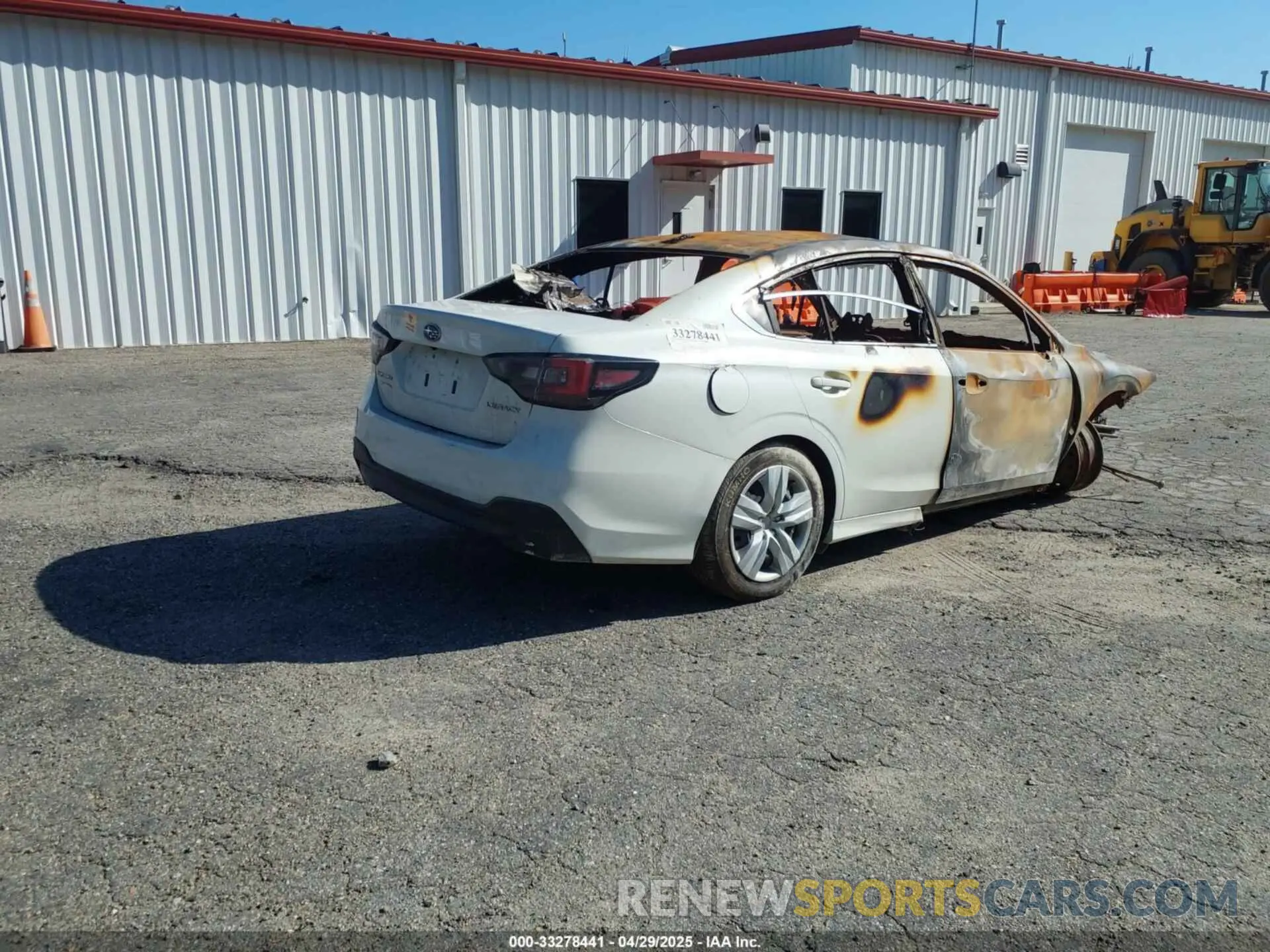 4 Photograph of a damaged car 4S3BWAA60L3004133 SUBARU LEGACY 2020