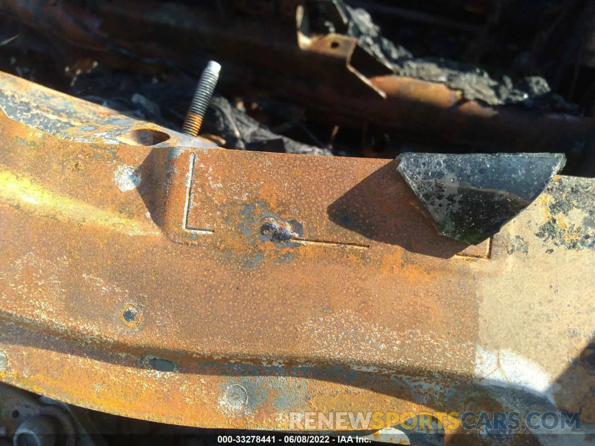 9 Photograph of a damaged car 4S3BWAA60L3004133 SUBARU LEGACY 2020