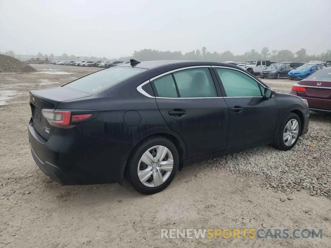 3 Photograph of a damaged car 4S3BWAA67L3003593 SUBARU LEGACY 2020
