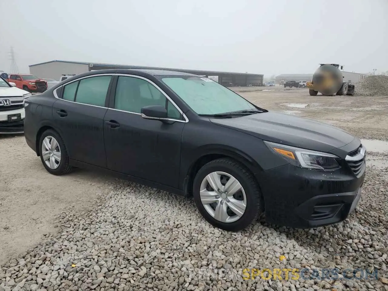 4 Photograph of a damaged car 4S3BWAA67L3003593 SUBARU LEGACY 2020