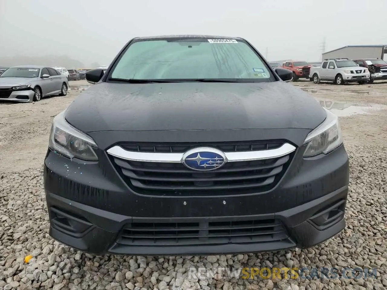 5 Photograph of a damaged car 4S3BWAA67L3003593 SUBARU LEGACY 2020
