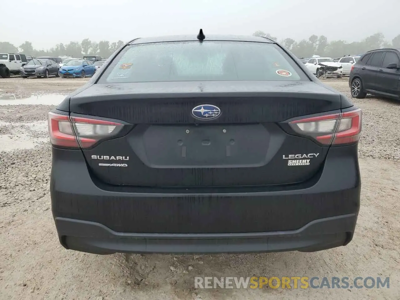 6 Photograph of a damaged car 4S3BWAA67L3003593 SUBARU LEGACY 2020
