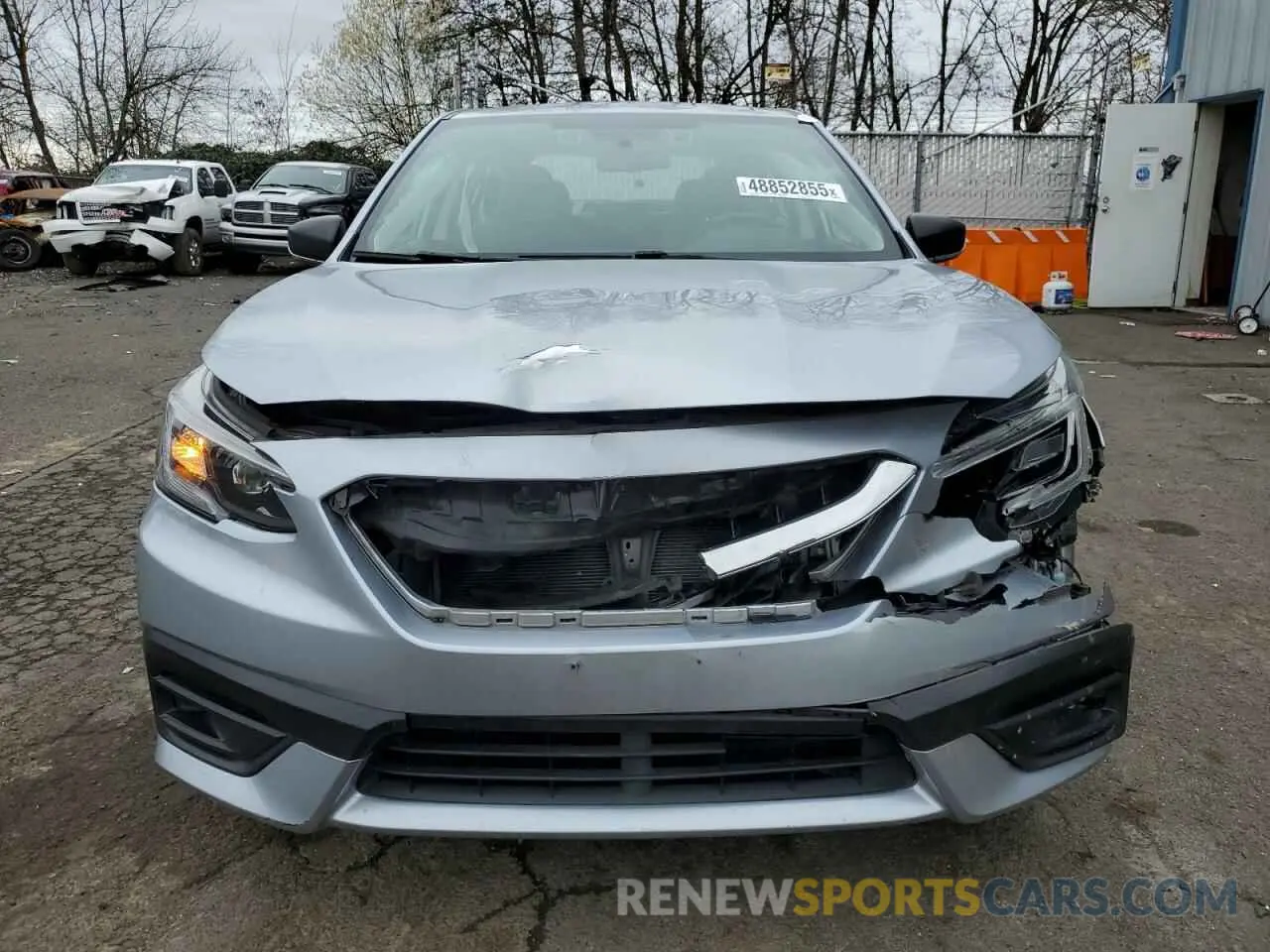 5 Photograph of a damaged car 4S3BWAB63L3033558 SUBARU LEGACY 2020