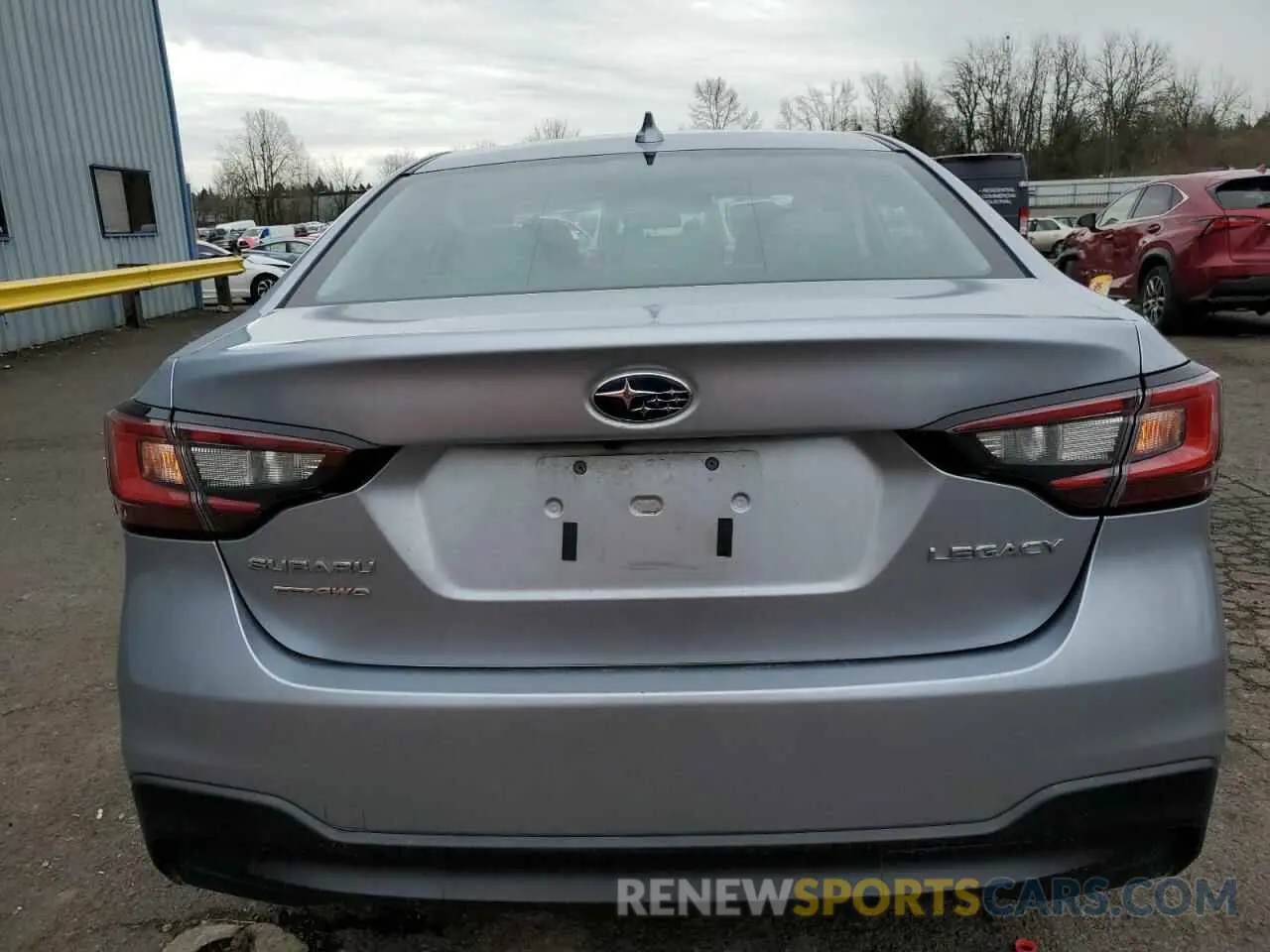 6 Photograph of a damaged car 4S3BWAB63L3033558 SUBARU LEGACY 2020
