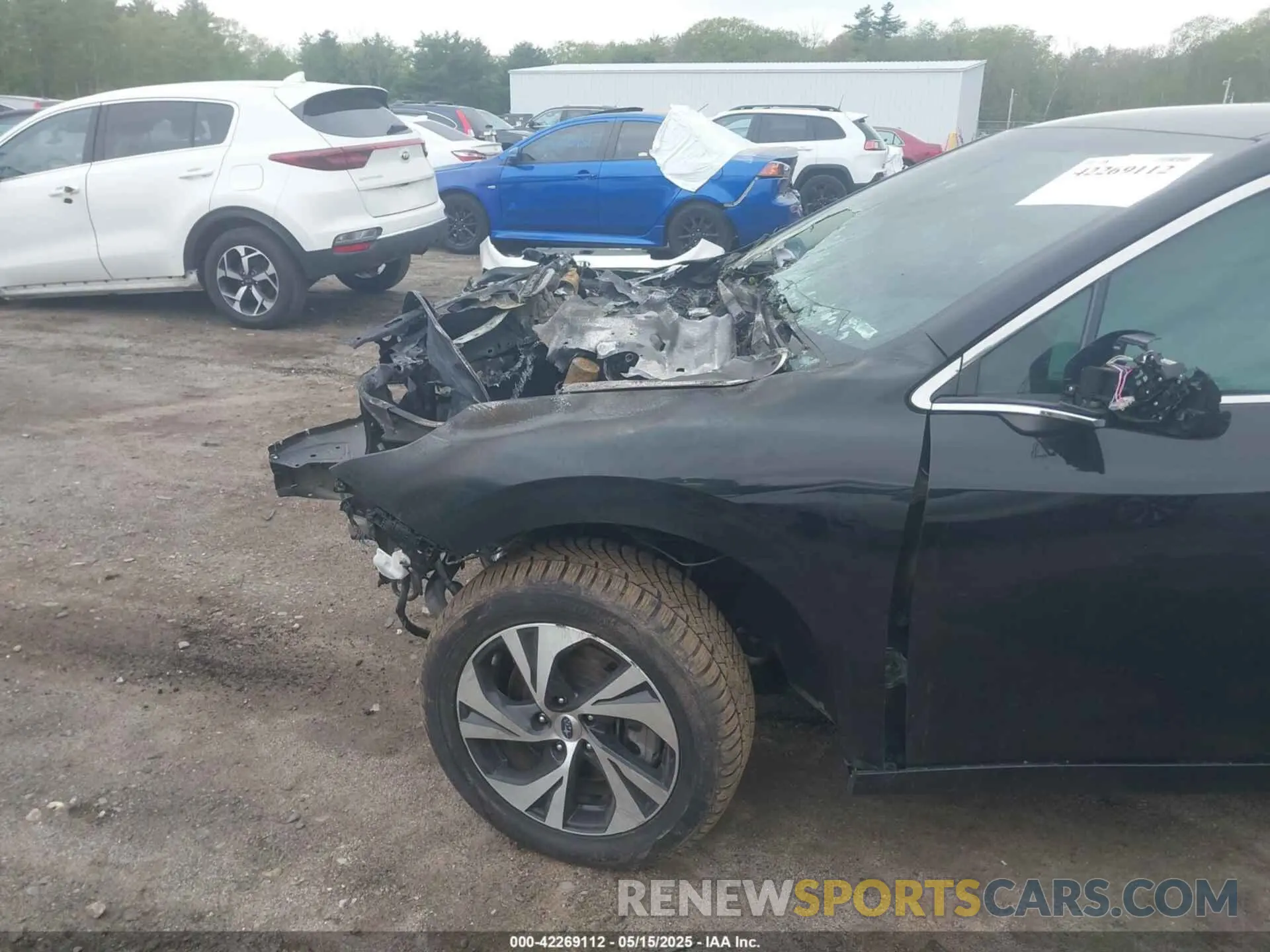 15 Photograph of a damaged car 4S3BWAB66L3026698 SUBARU LEGACY 2020