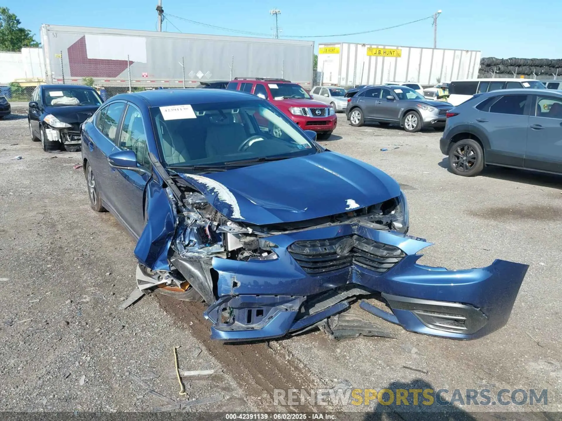 6 Photograph of a damaged car 4S3BWAC61L3021844 SUBARU LEGACY 2020