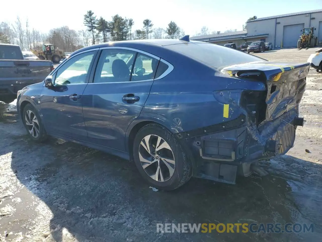 2 Photograph of a damaged car 4S3BWAC62L3016037 SUBARU LEGACY 2020