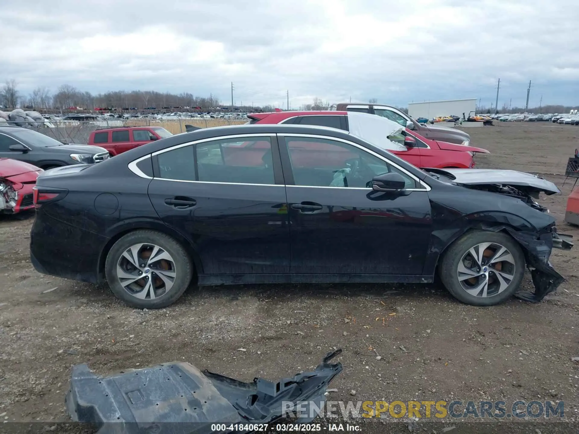 14 Photograph of a damaged car 4S3BWAC63L3009999 SUBARU LEGACY 2020