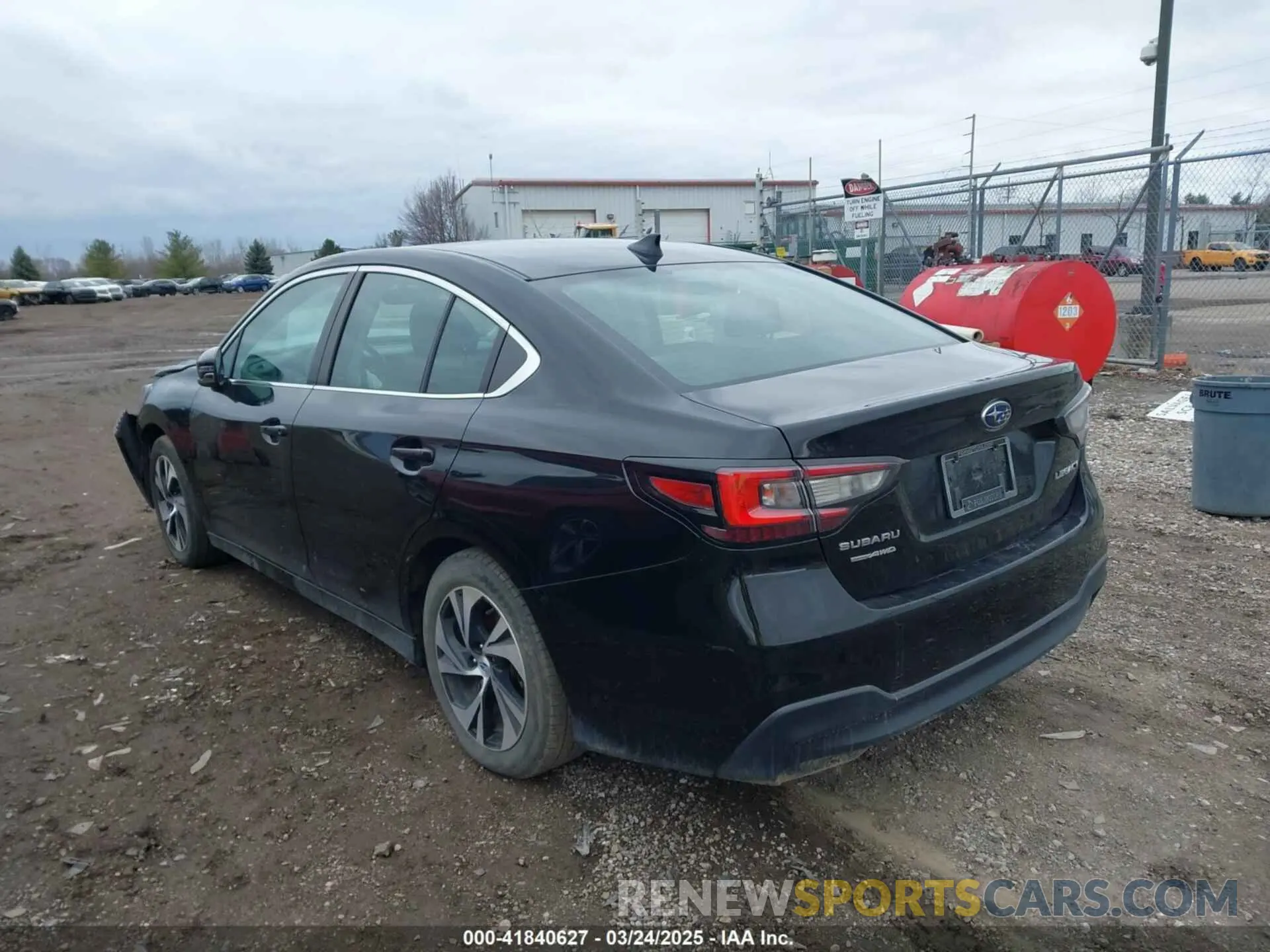 3 Photograph of a damaged car 4S3BWAC63L3009999 SUBARU LEGACY 2020
