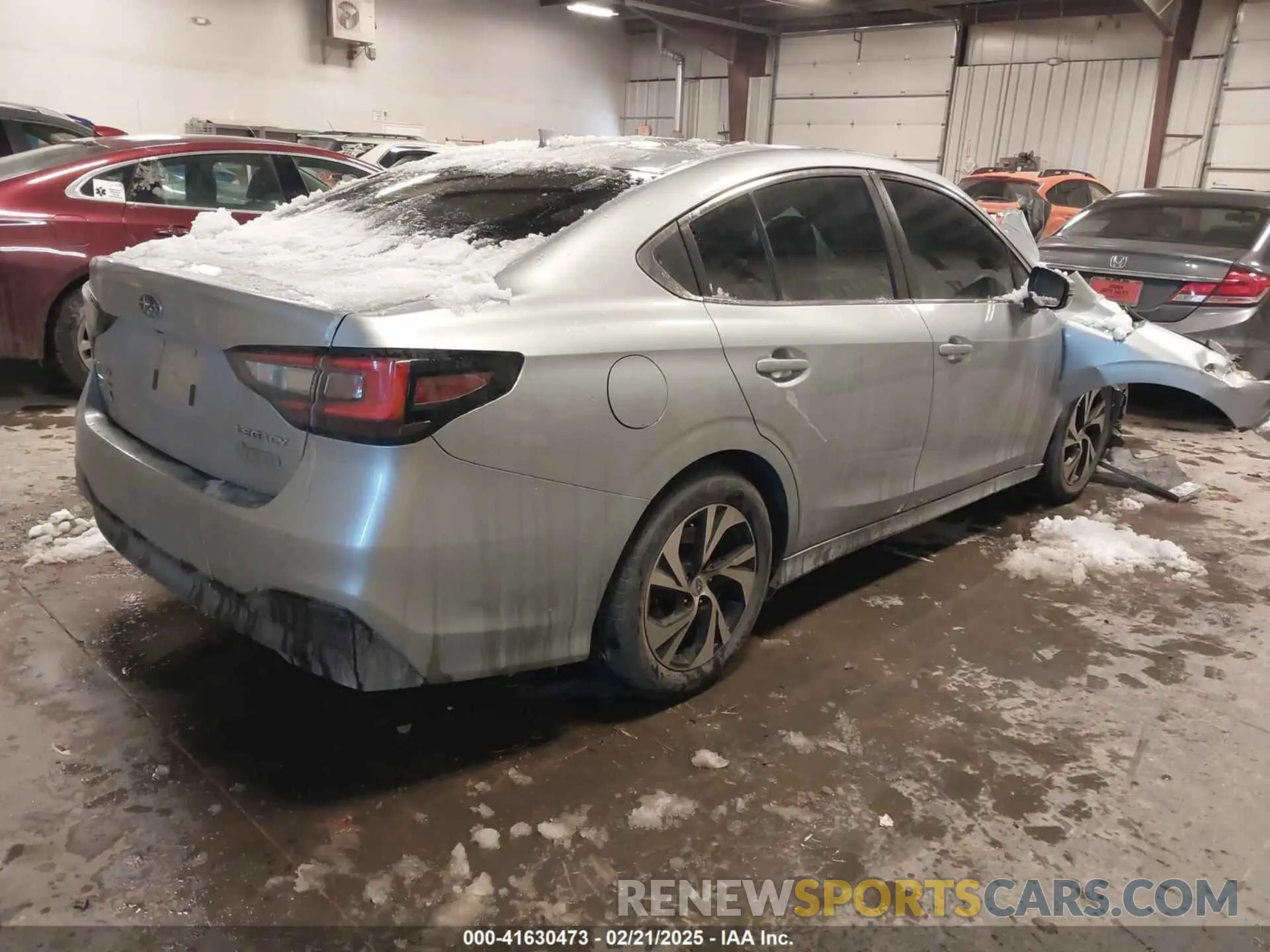 4 Photograph of a damaged car 4S3BWAC63L3024745 SUBARU LEGACY 2020