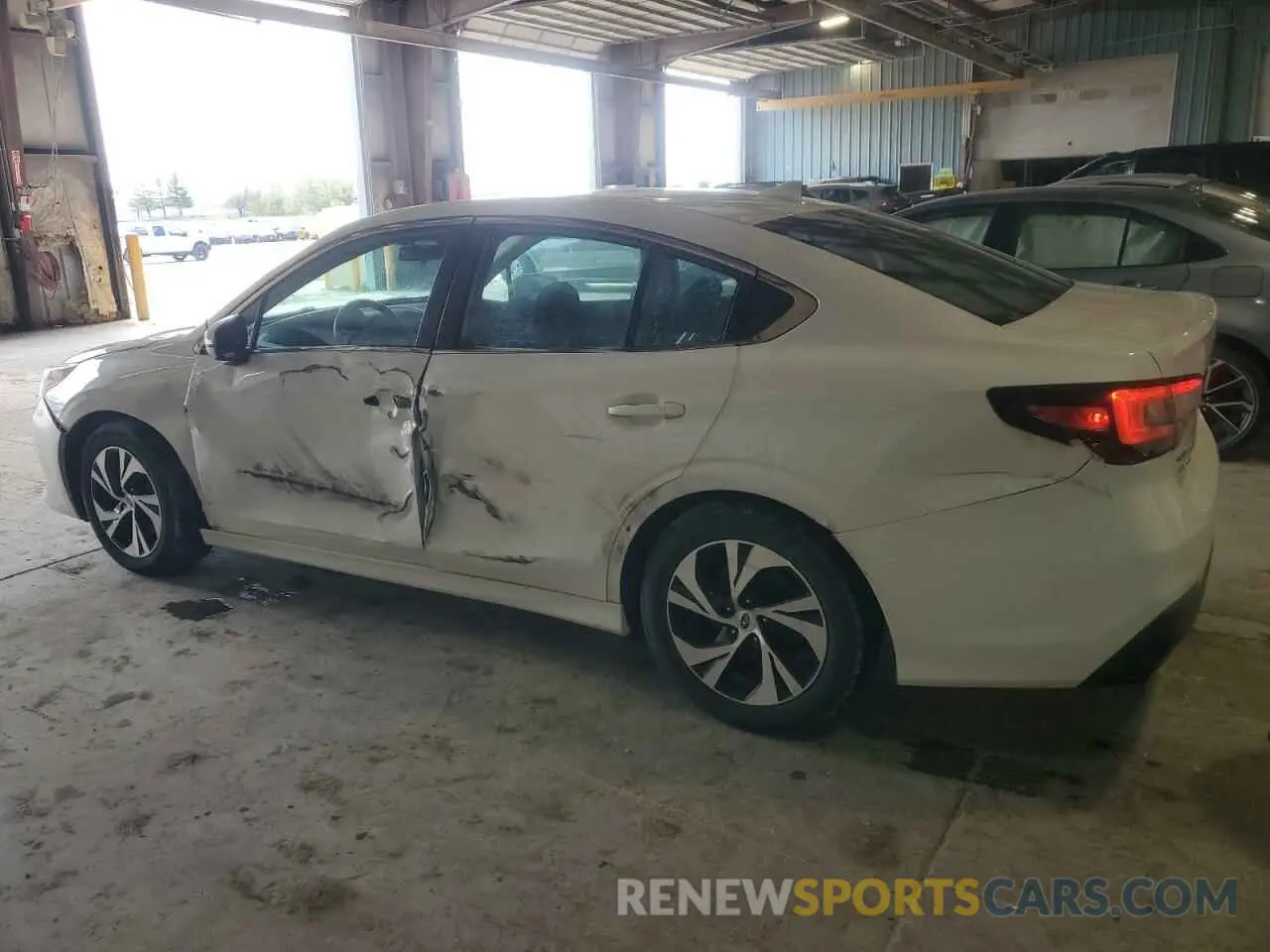 2 Photograph of a damaged car 4S3BWAC64L3010501 SUBARU LEGACY 2020