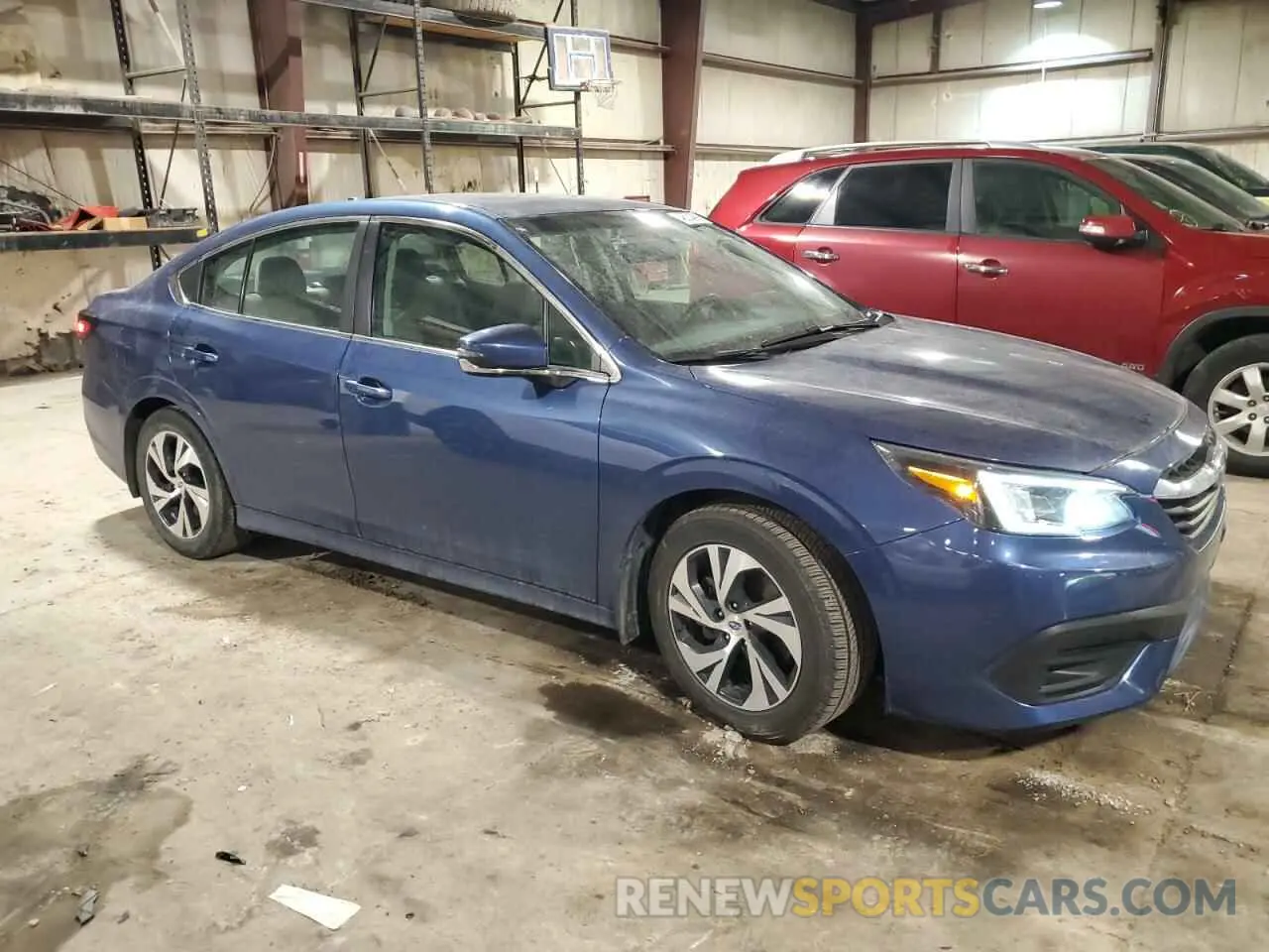 4 Photograph of a damaged car 4S3BWAC65L3002116 SUBARU LEGACY 2020