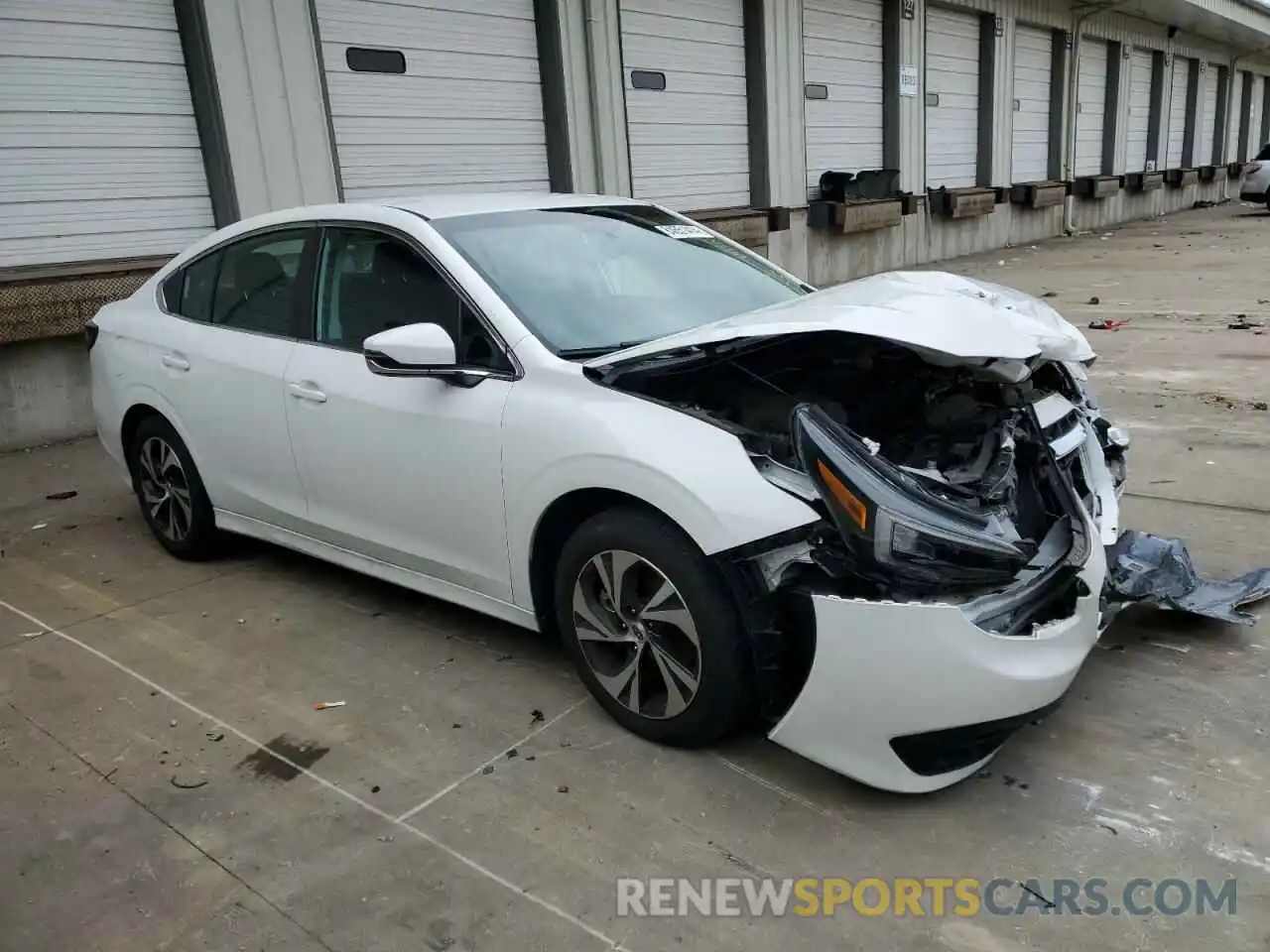 4 Photograph of a damaged car 4S3BWAC65L3011074 SUBARU LEGACY 2020