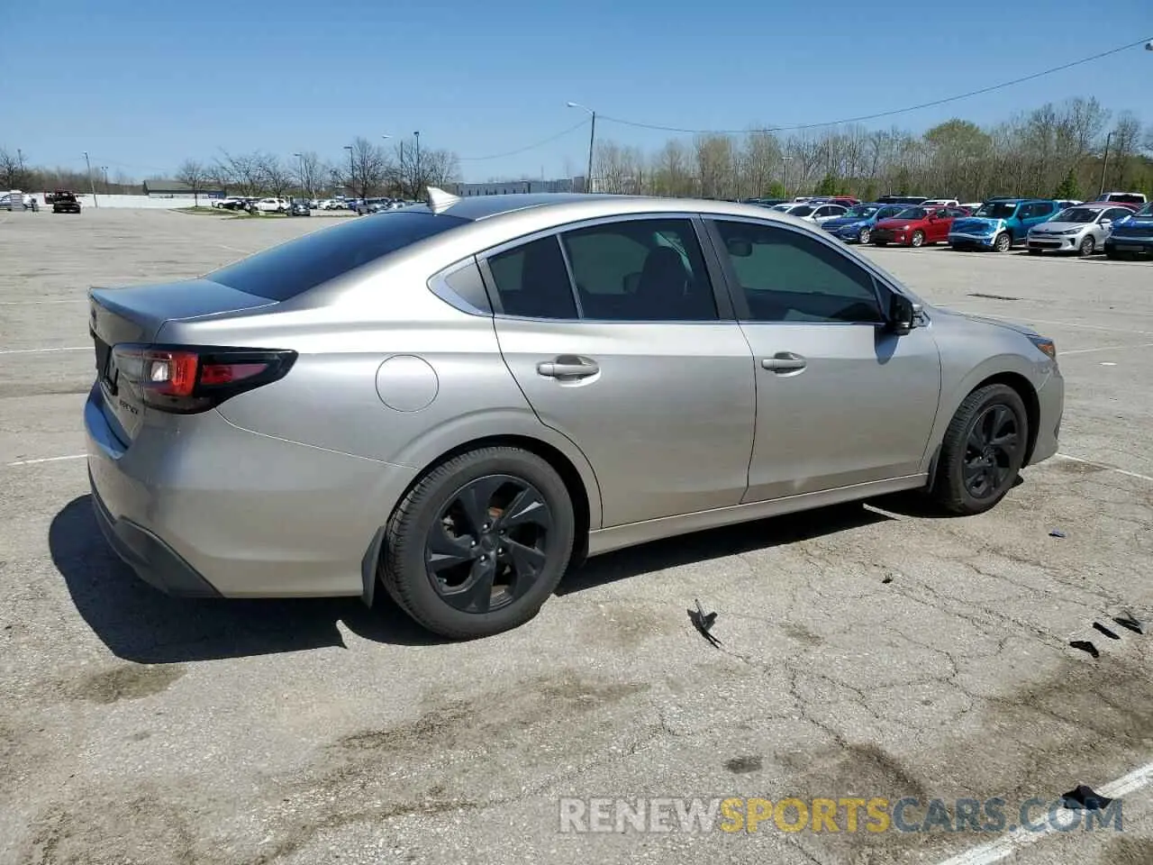 3 Photograph of a damaged car 4S3BWAC67L3003994 SUBARU LEGACY 2020