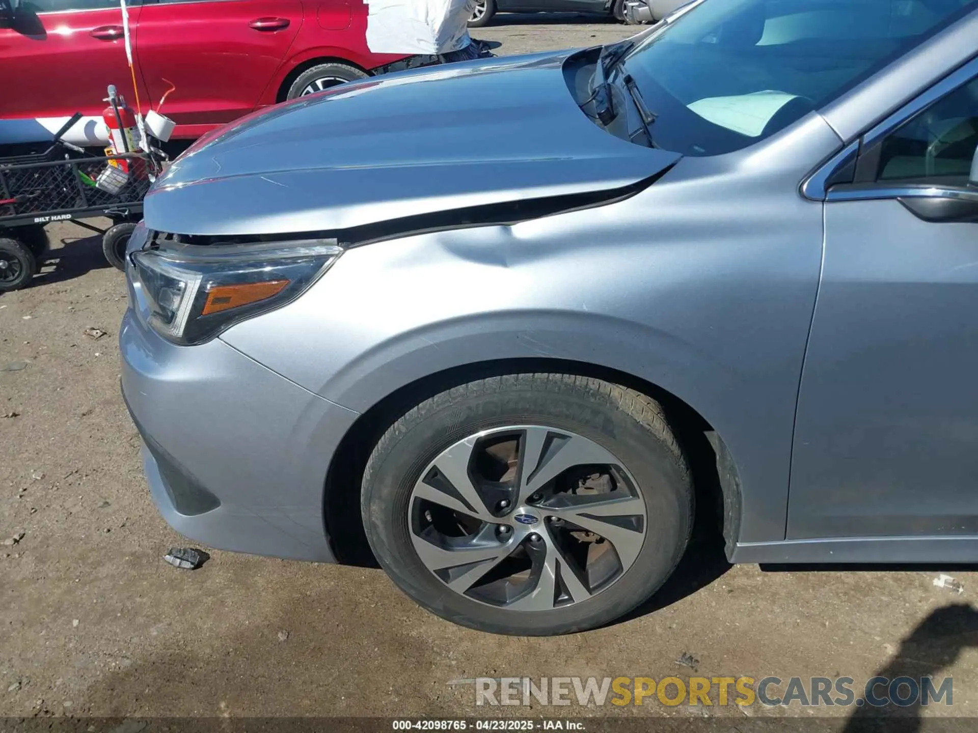 17 Photograph of a damaged car 4S3BWAC67L3005700 SUBARU LEGACY 2020
