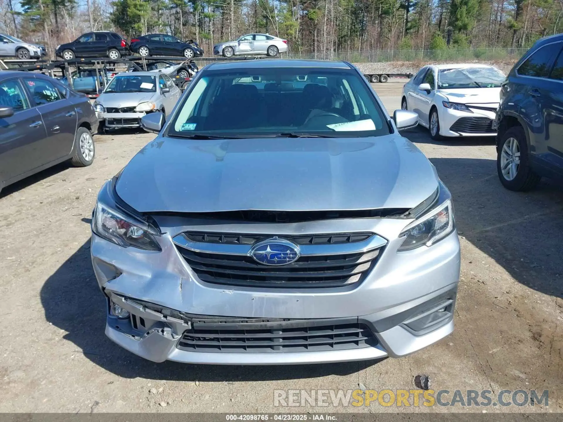 6 Photograph of a damaged car 4S3BWAC67L3005700 SUBARU LEGACY 2020