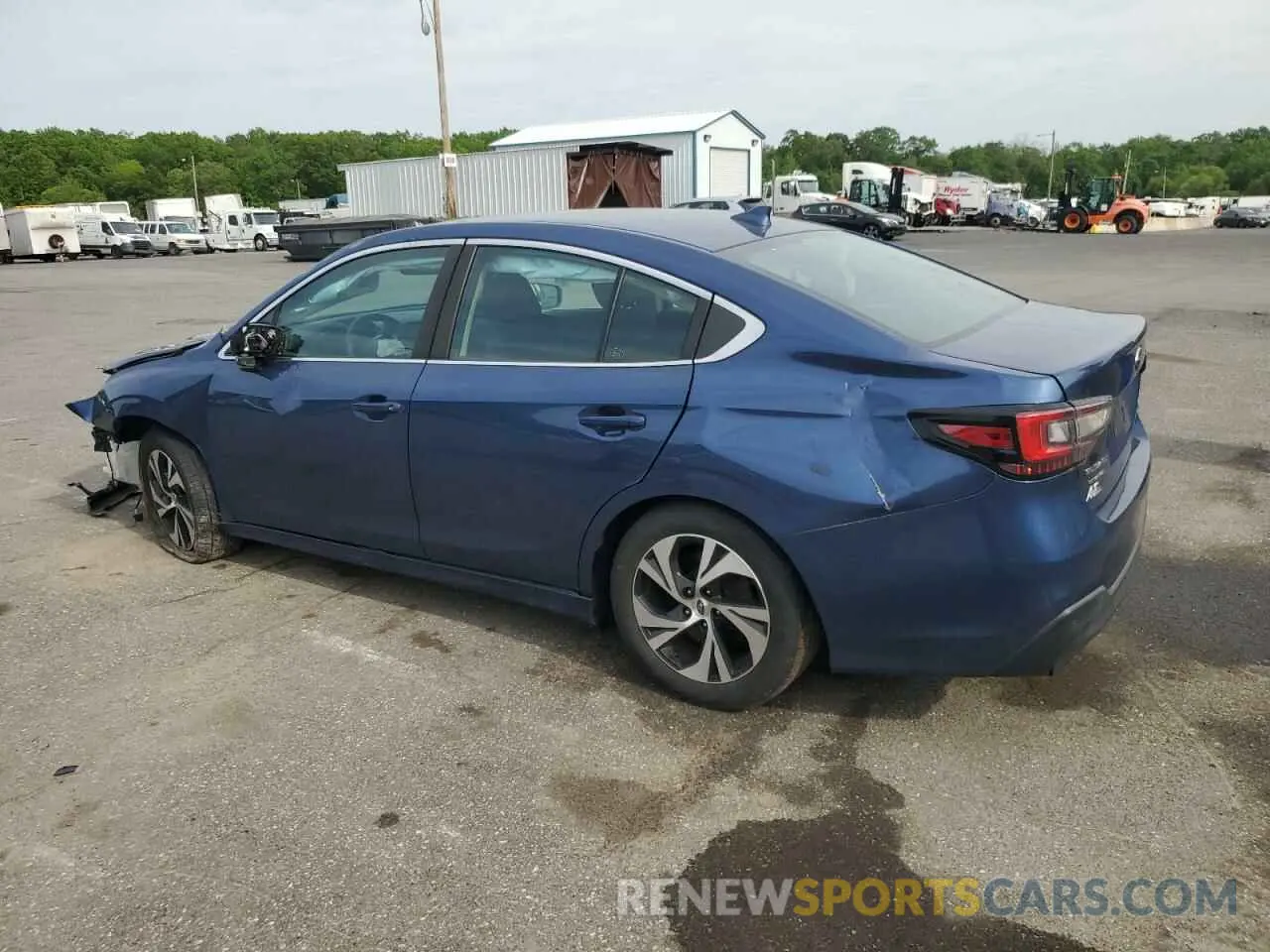 2 Photograph of a damaged car 4S3BWAC67L3020245 SUBARU LEGACY 2020