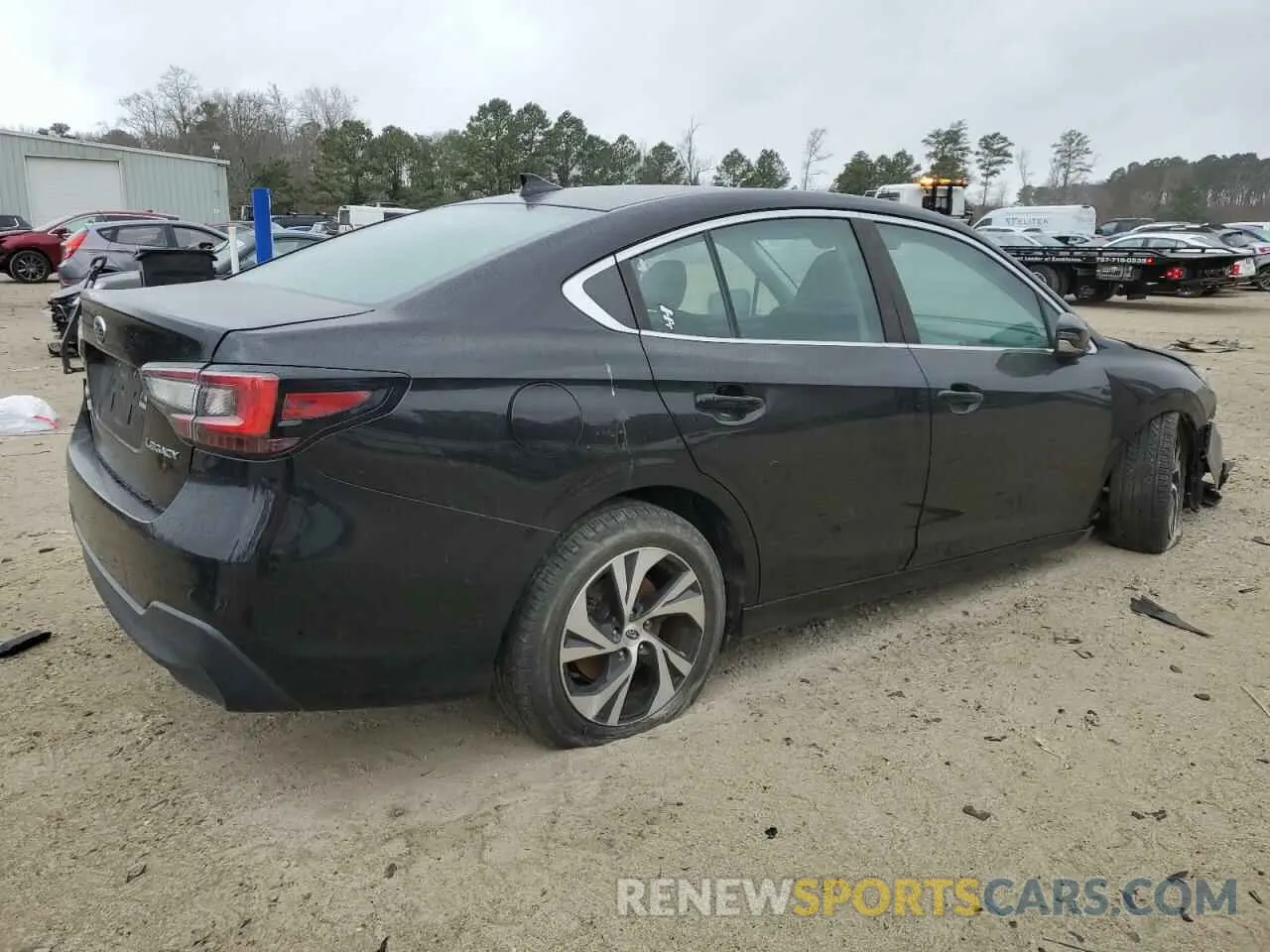 3 Photograph of a damaged car 4S3BWAC67L3029947 SUBARU LEGACY 2020