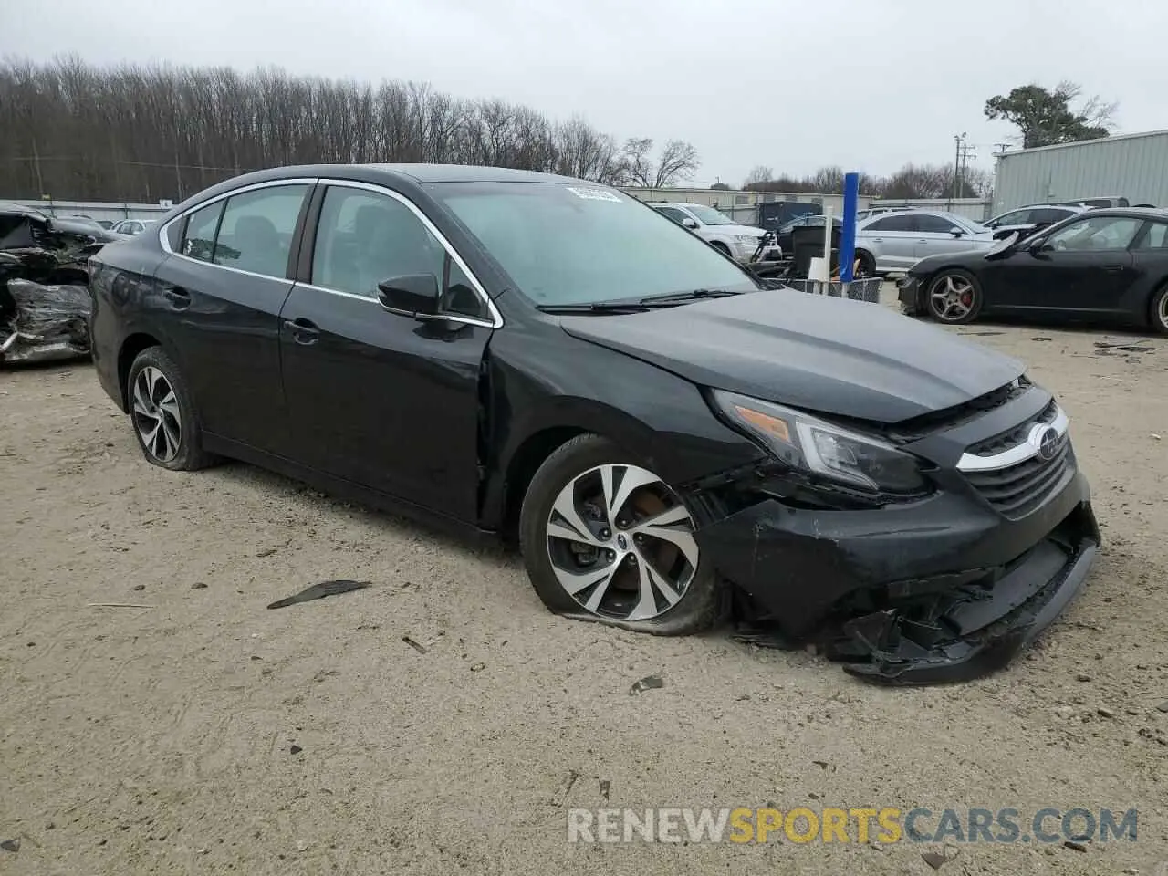 4 Photograph of a damaged car 4S3BWAC67L3029947 SUBARU LEGACY 2020