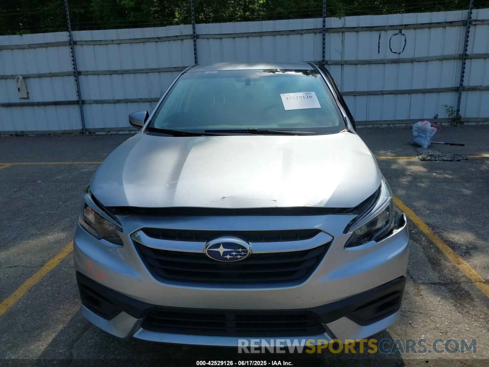 12 Photograph of a damaged car 4S3BWAC69L3026564 SUBARU LEGACY 2020