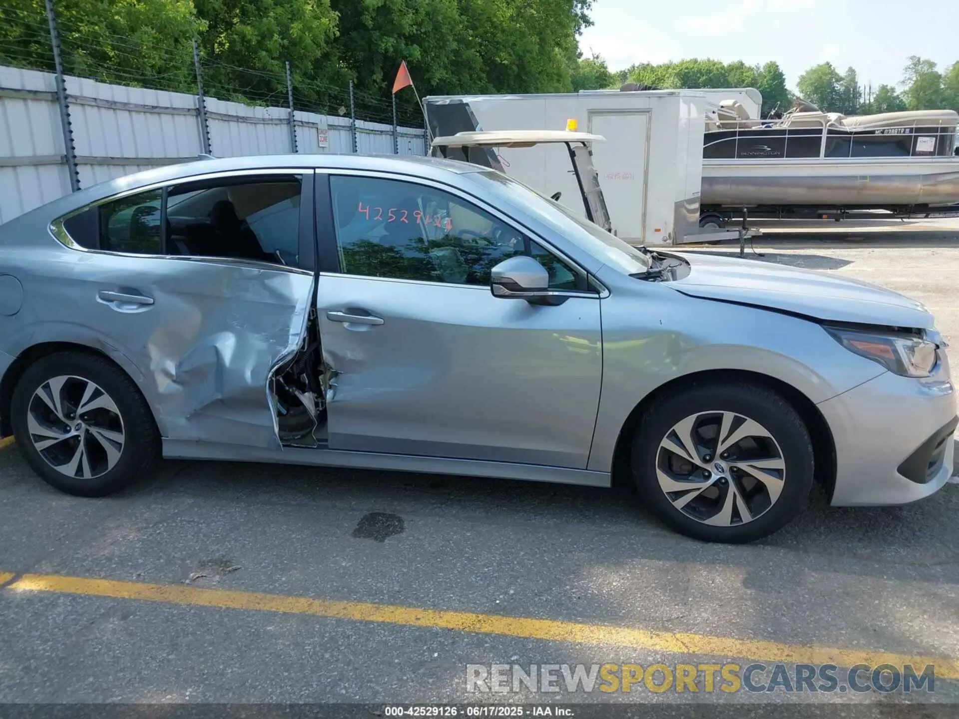 13 Photograph of a damaged car 4S3BWAC69L3026564 SUBARU LEGACY 2020