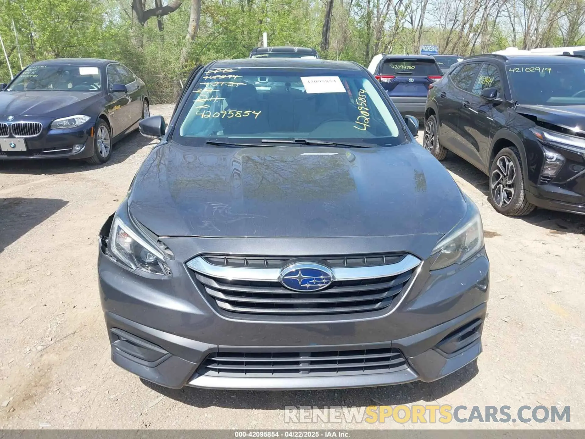 12 Photograph of a damaged car 4S3BWAC6XL3007022 SUBARU LEGACY 2020