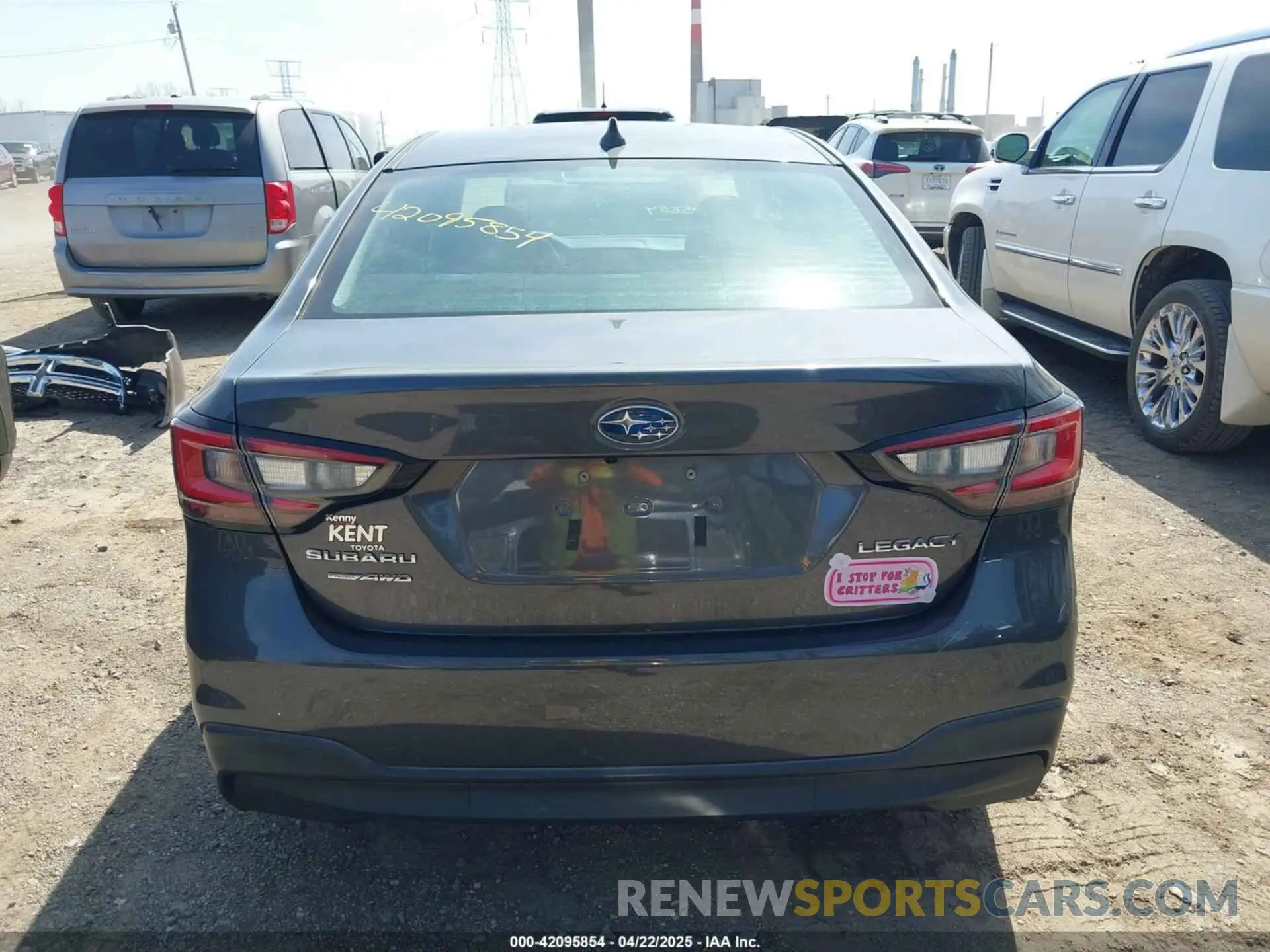 16 Photograph of a damaged car 4S3BWAC6XL3007022 SUBARU LEGACY 2020