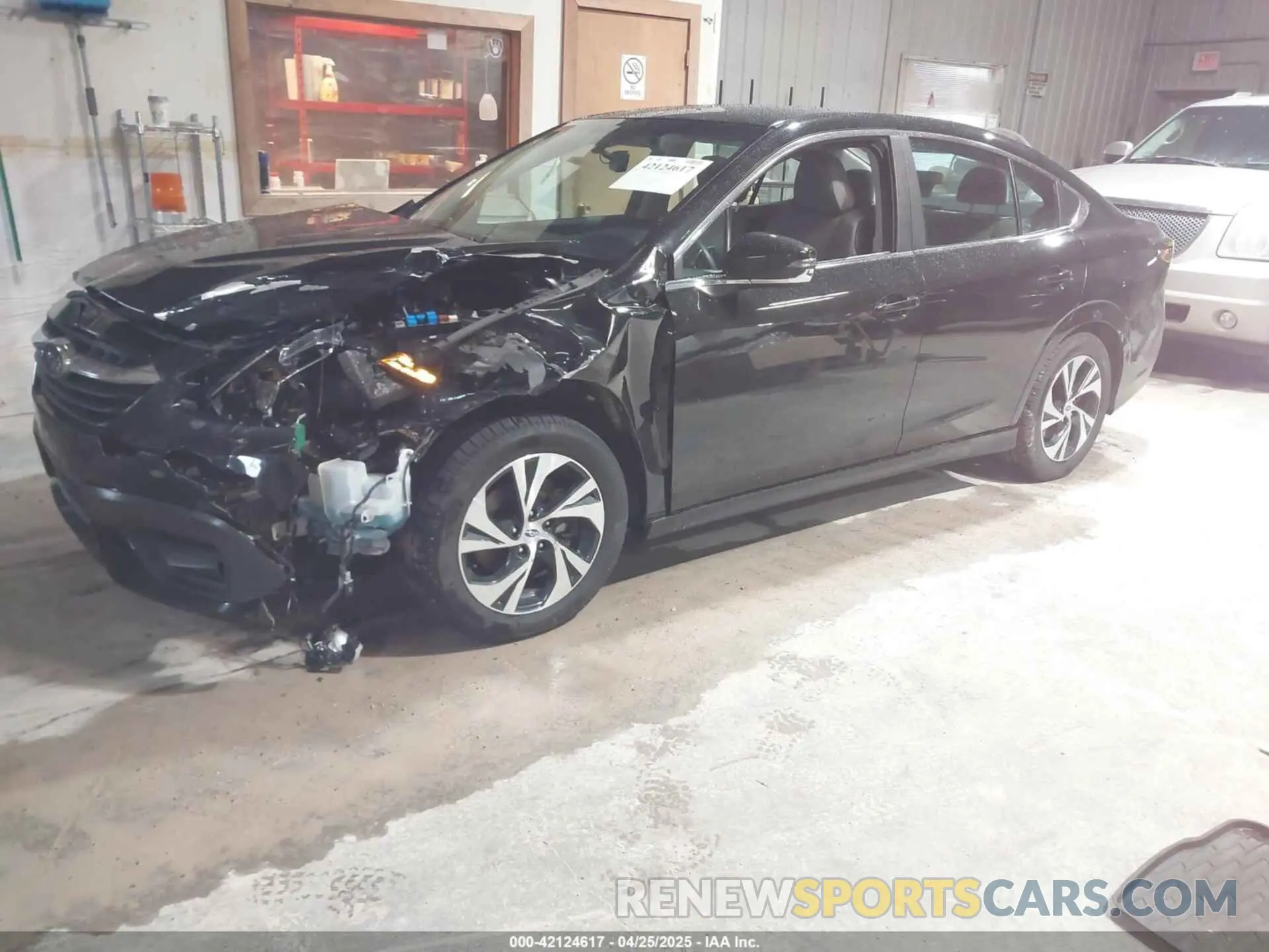 2 Photograph of a damaged car 4S3BWAC6XL3010454 SUBARU LEGACY 2020