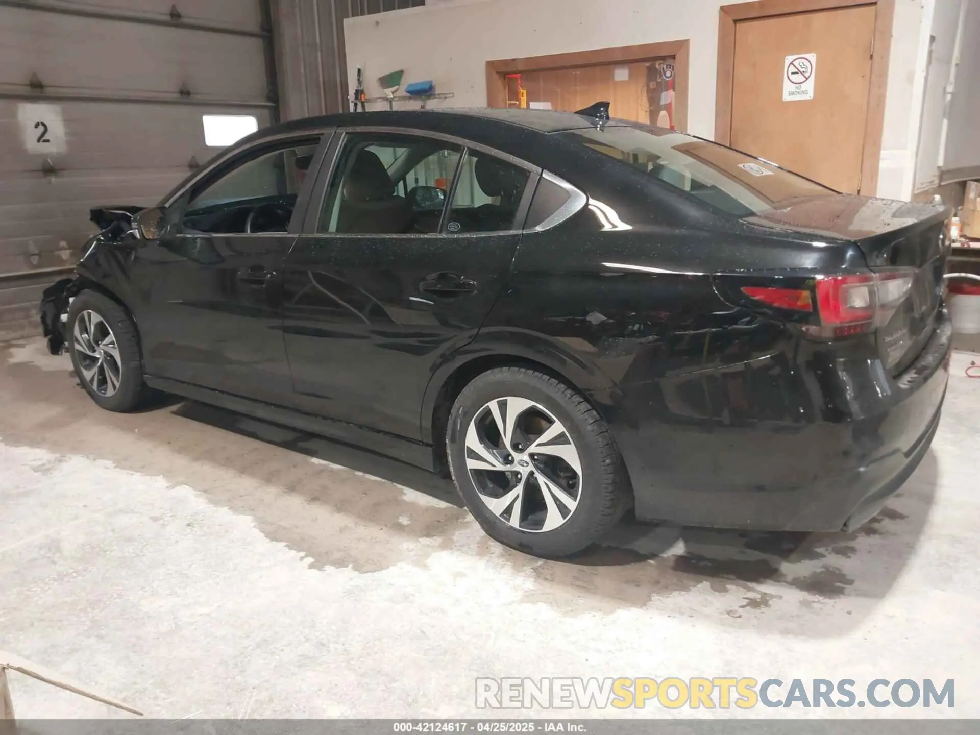 3 Photograph of a damaged car 4S3BWAC6XL3010454 SUBARU LEGACY 2020