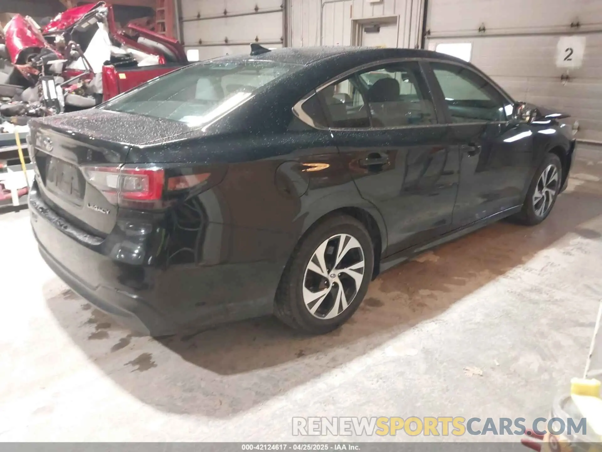 4 Photograph of a damaged car 4S3BWAC6XL3010454 SUBARU LEGACY 2020