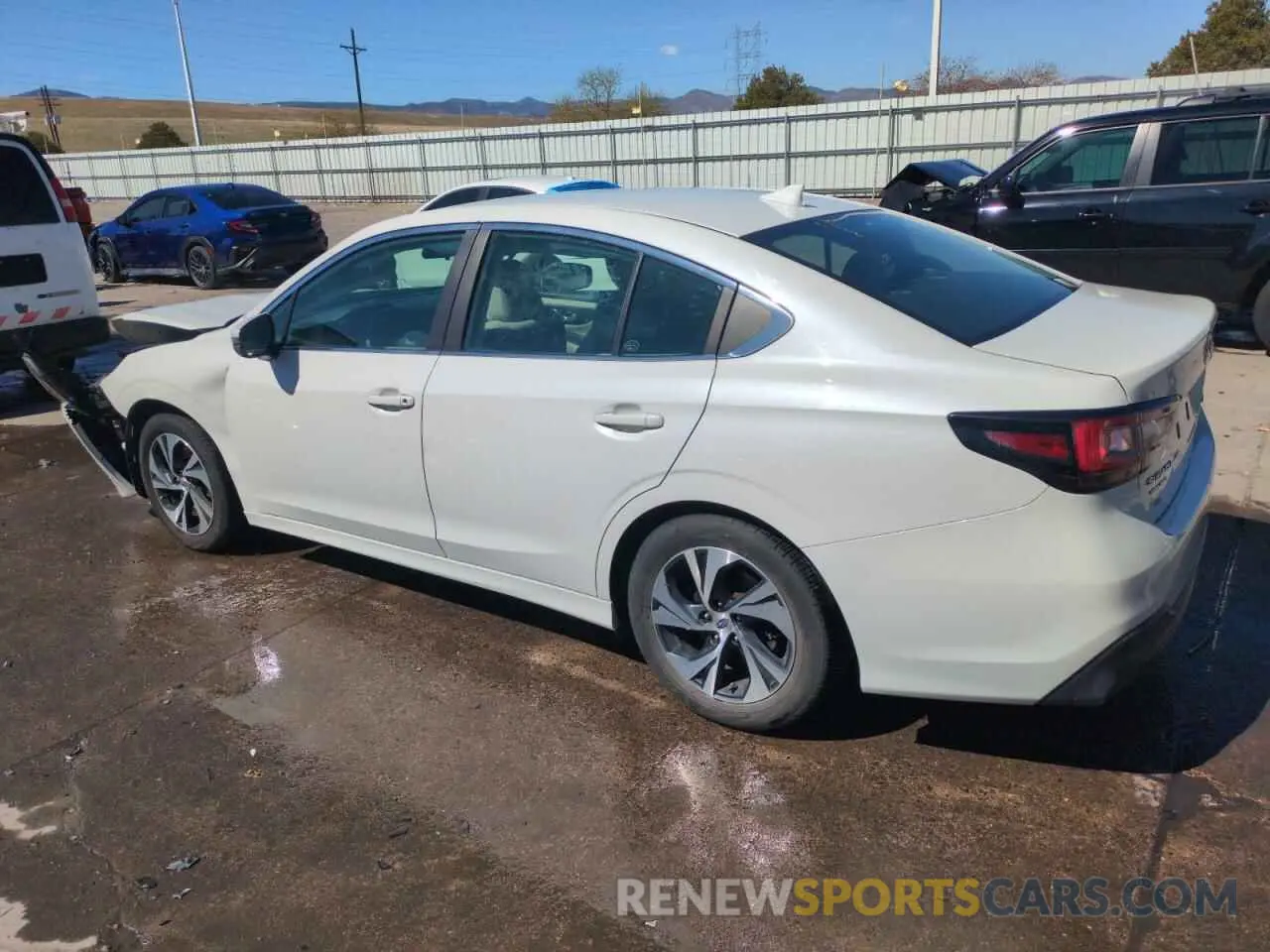 2 Photograph of a damaged car 4S3BWAC6XL3017226 SUBARU LEGACY 2020