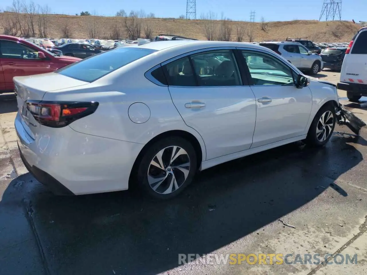 3 Photograph of a damaged car 4S3BWAC6XL3017226 SUBARU LEGACY 2020