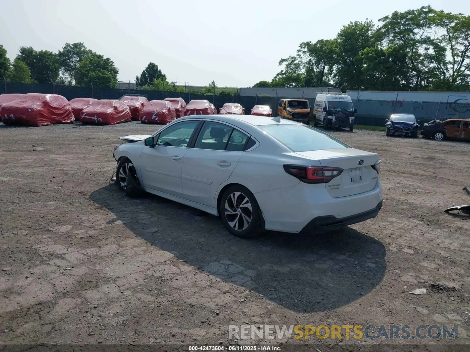 3 Photograph of a damaged car 4S3BWAE61L3031089 SUBARU LEGACY 2020