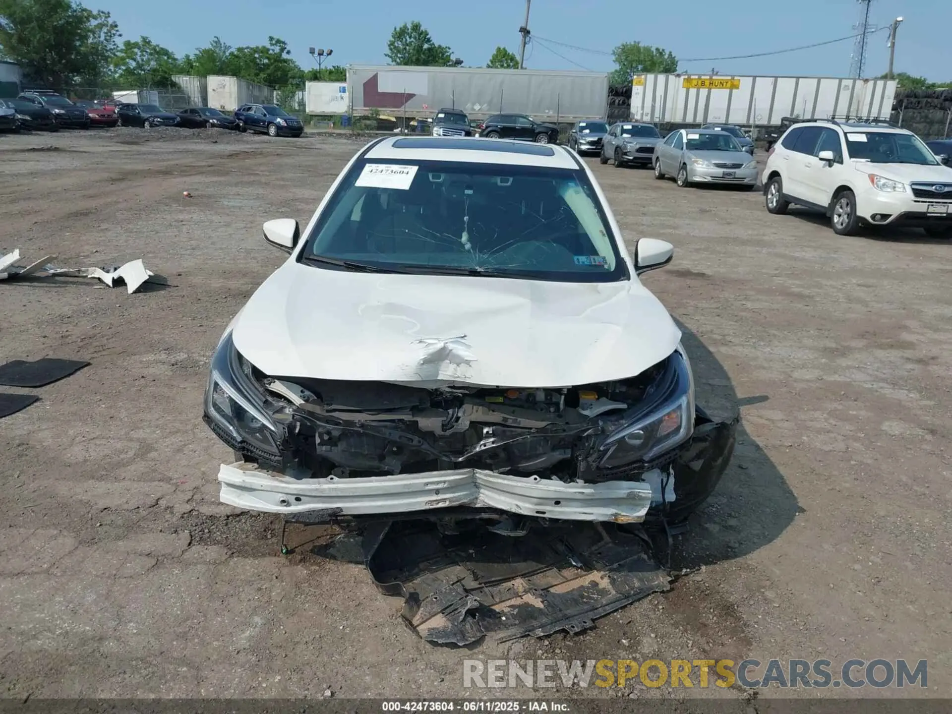 6 Photograph of a damaged car 4S3BWAE61L3031089 SUBARU LEGACY 2020