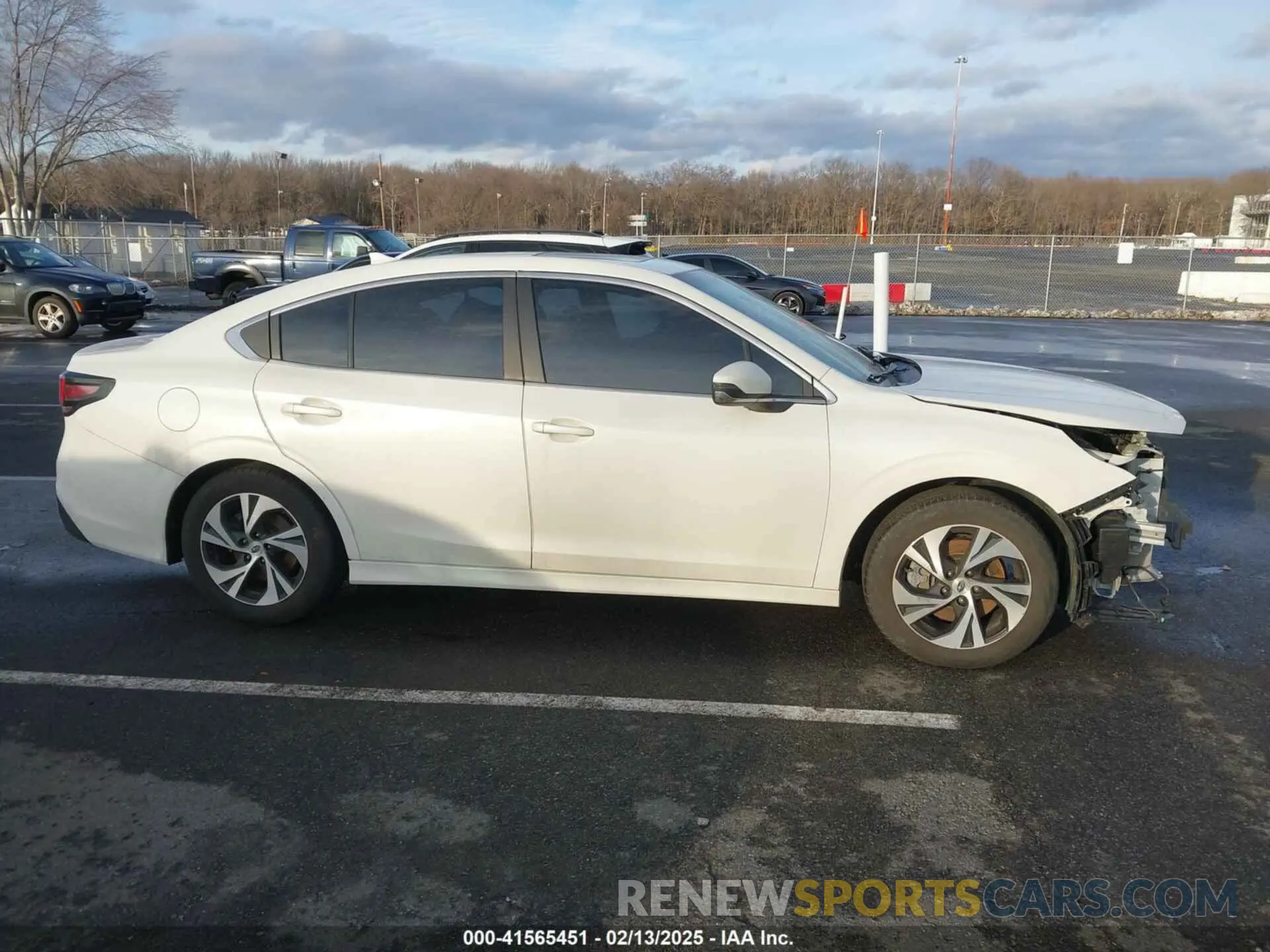 13 Photograph of a damaged car 4S3BWAE67L3034241 SUBARU LEGACY 2020