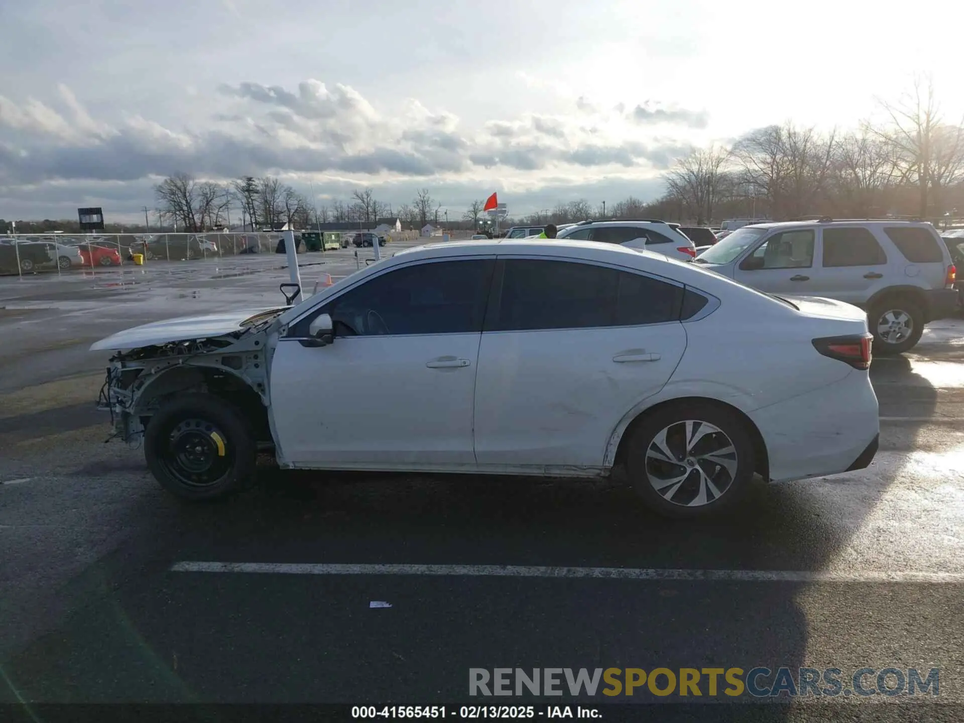 14 Photograph of a damaged car 4S3BWAE67L3034241 SUBARU LEGACY 2020