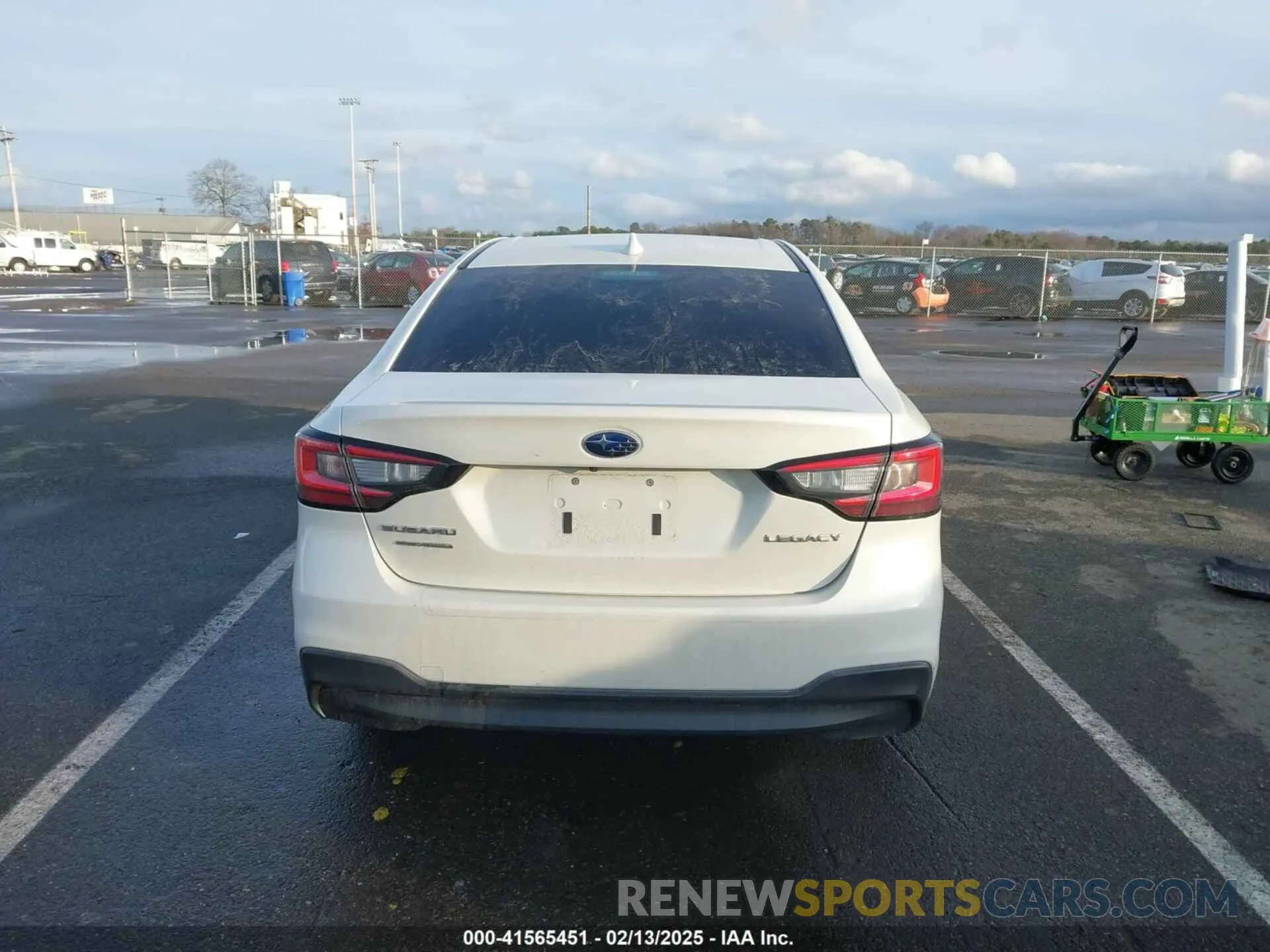 16 Photograph of a damaged car 4S3BWAE67L3034241 SUBARU LEGACY 2020