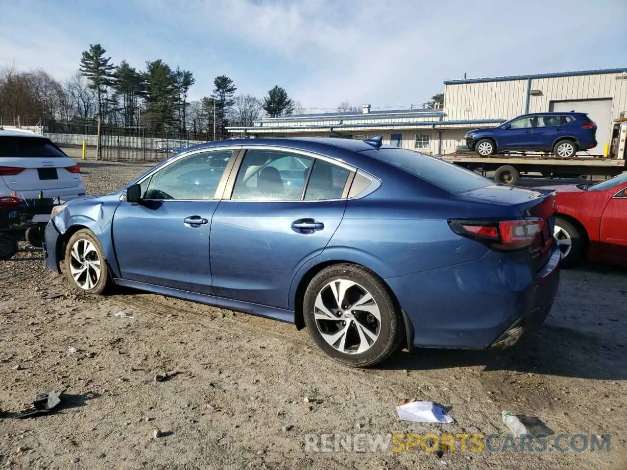 2 Photograph of a damaged car 4S3BWAE68L3016718 SUBARU LEGACY 2020