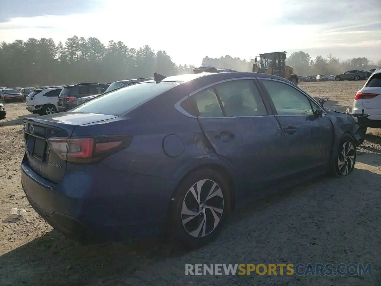 3 Photograph of a damaged car 4S3BWAE68L3016718 SUBARU LEGACY 2020