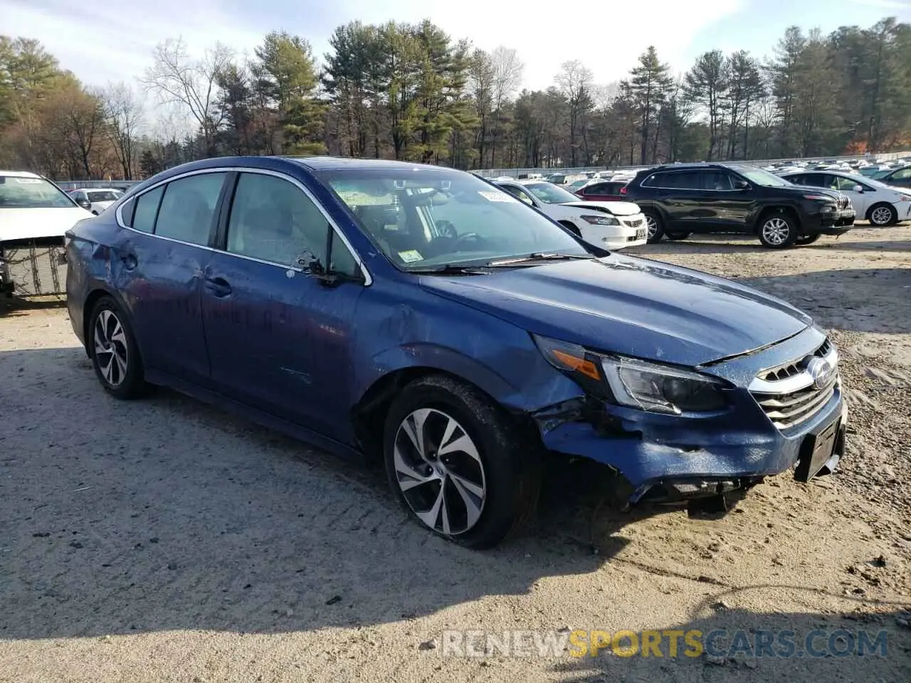 4 Photograph of a damaged car 4S3BWAE68L3016718 SUBARU LEGACY 2020