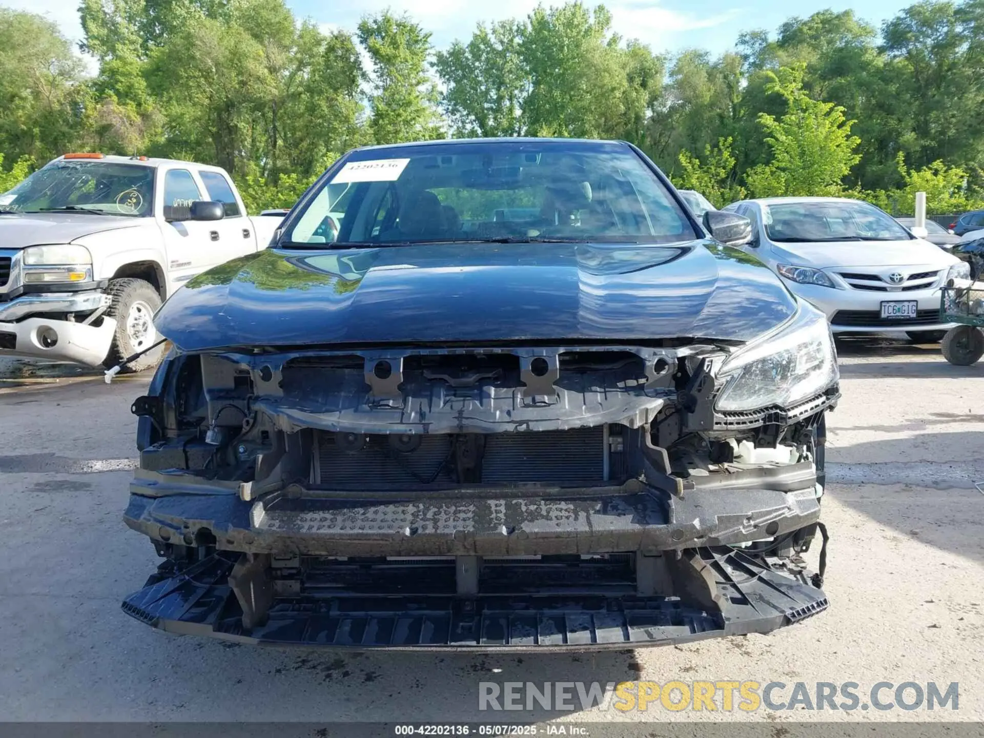 13 Photograph of a damaged car 4S3BWAE6XL3004599 SUBARU LEGACY 2020
