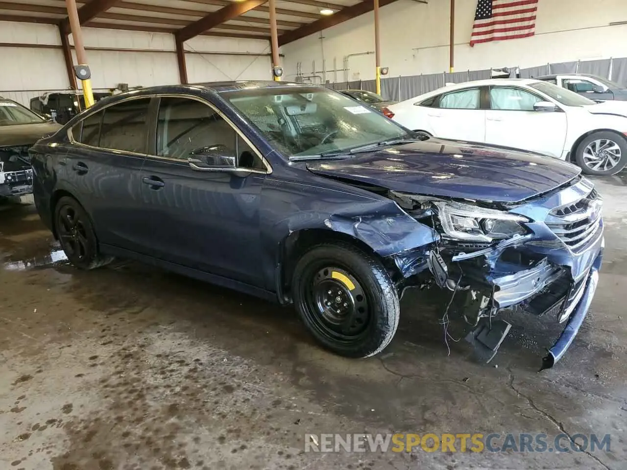 4 Photograph of a damaged car 4S3BWAF60L3030644 SUBARU LEGACY 2020