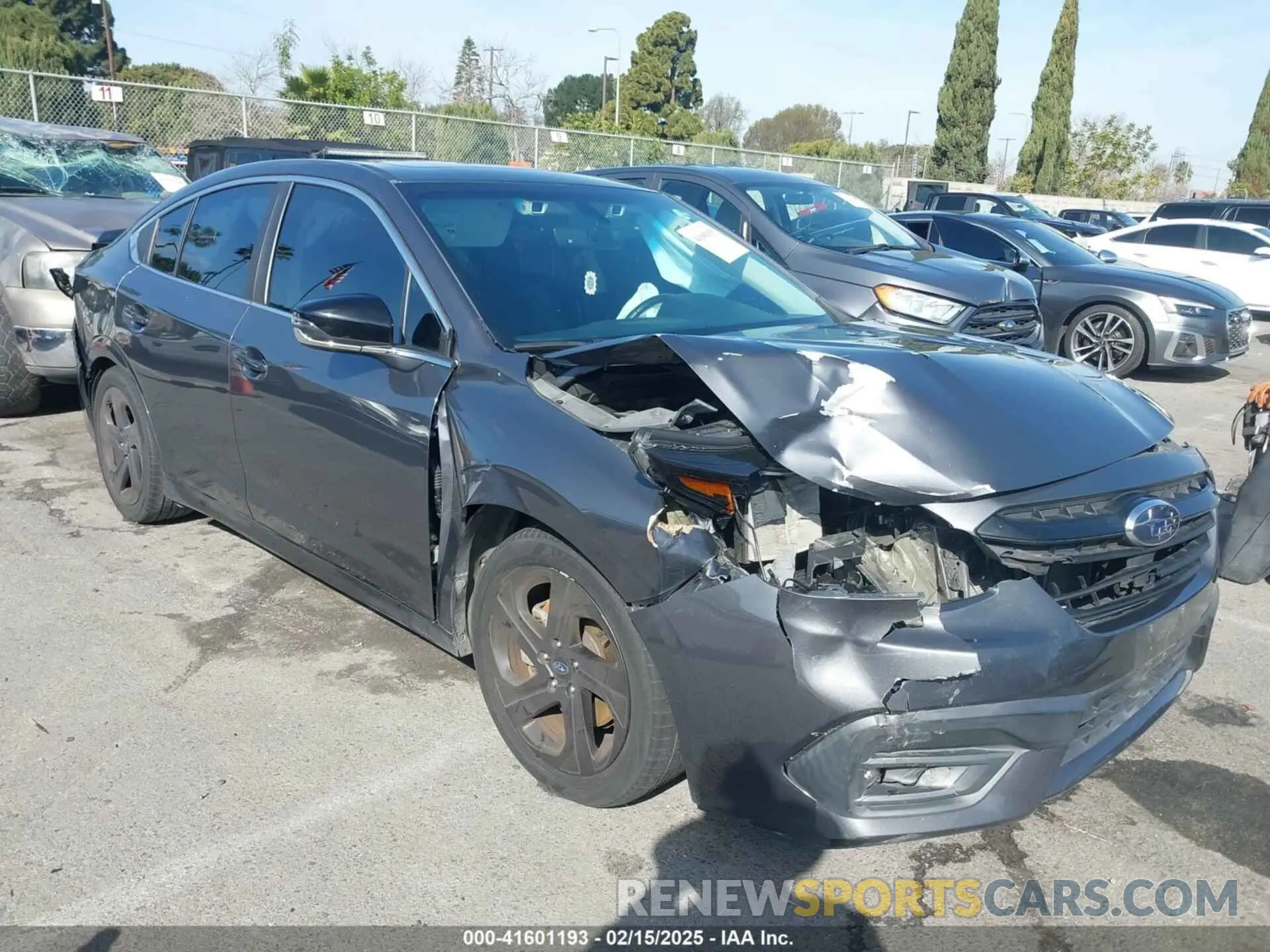 13 Photograph of a damaged car 4S3BWAG62L3014492 SUBARU LEGACY 2020