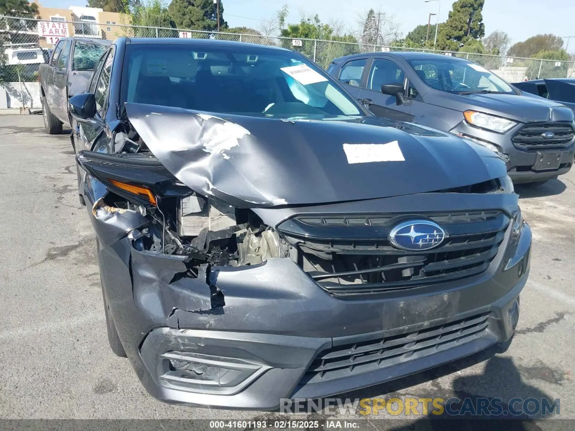 6 Photograph of a damaged car 4S3BWAG62L3014492 SUBARU LEGACY 2020