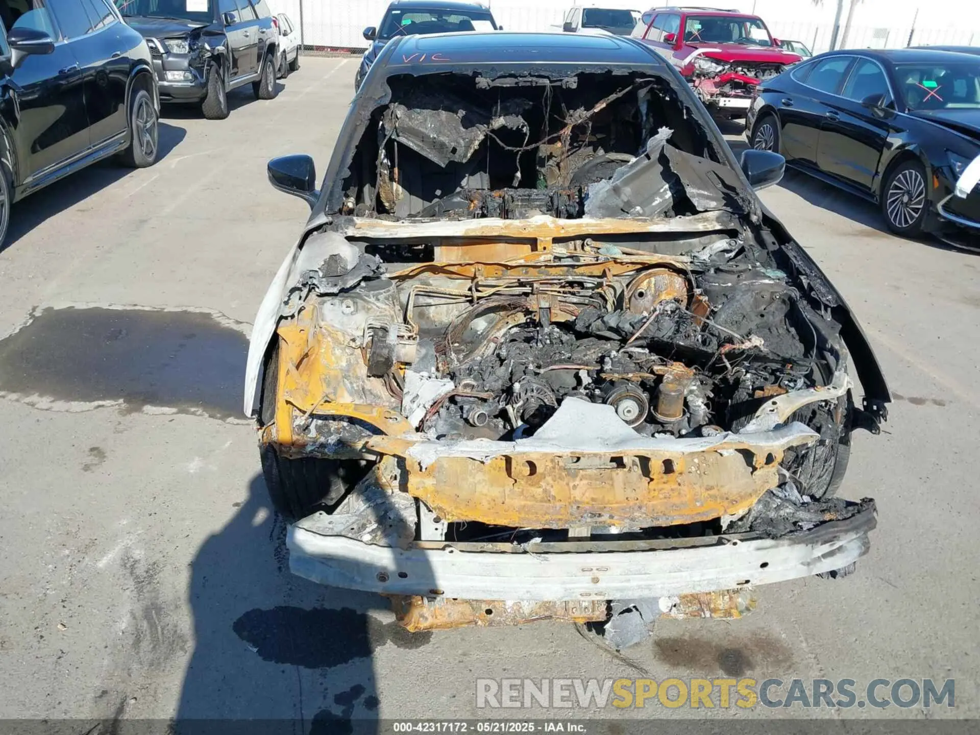 6 Photograph of a damaged car 4S3BWAG64L3009956 SUBARU LEGACY 2020