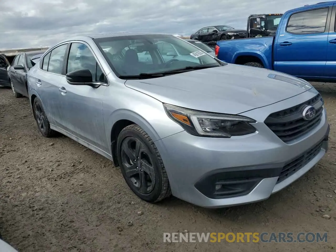 4 Photograph of a damaged car 4S3BWAG66L3006623 SUBARU LEGACY 2020